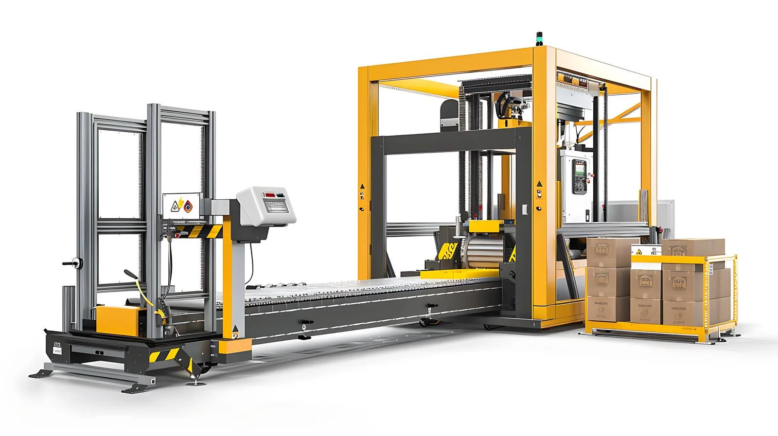 Packaging Line Strapping Machine — free download from Dotvec