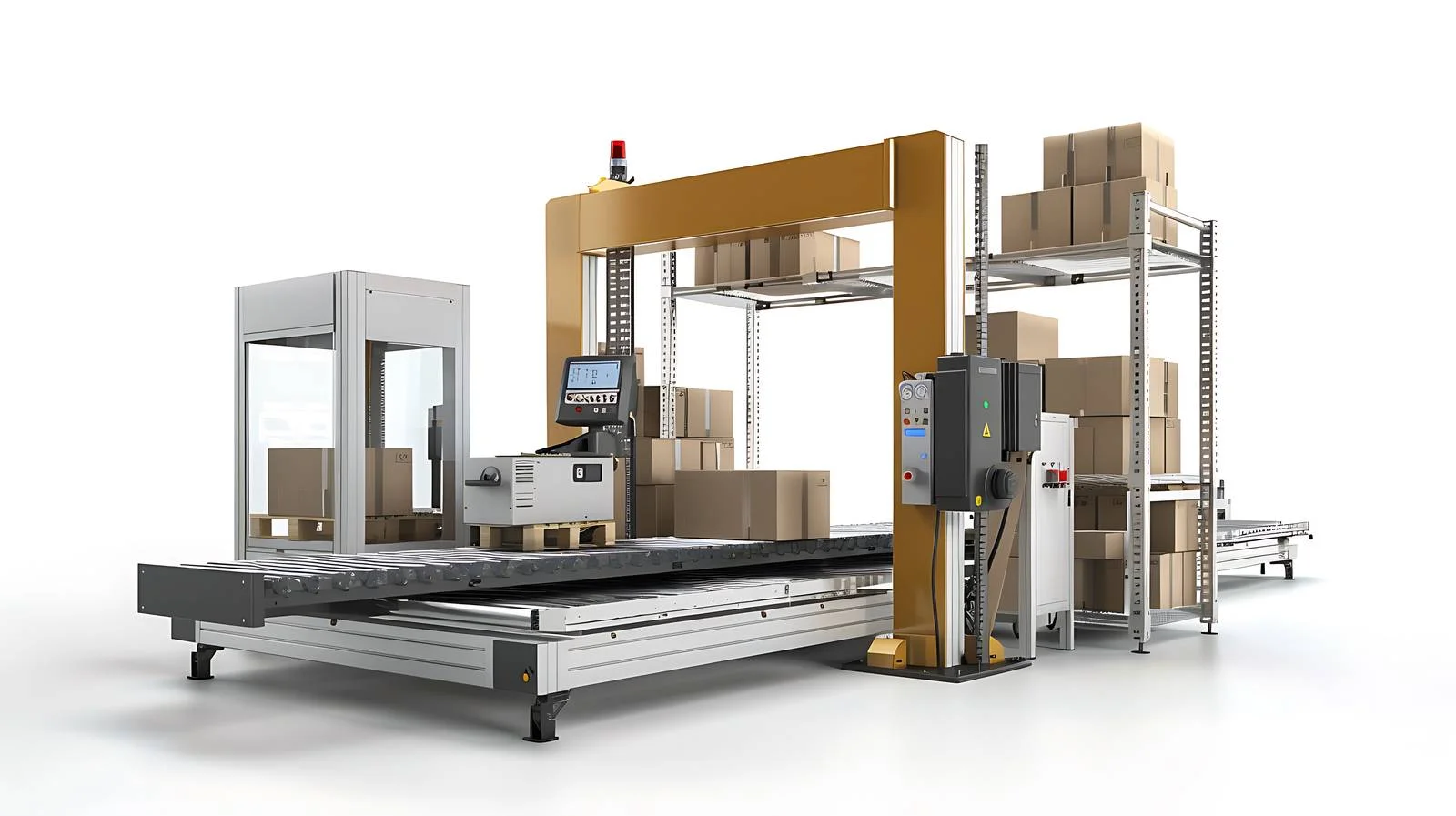 Packaging Line Strapping Machine — free download from Dotvec