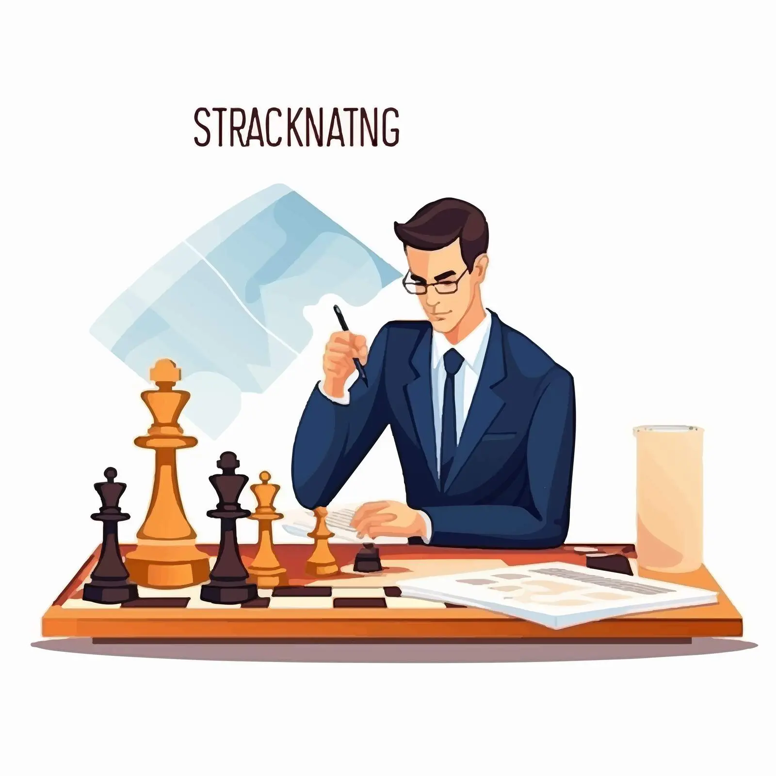 Strategic Planning Design Vector Illustration — free download from Dotvec