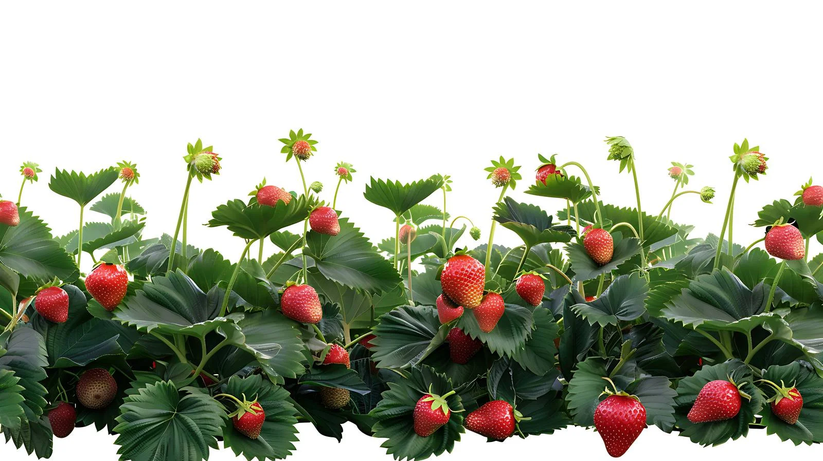 Morning Strawberry Farm — free download from Dotvec