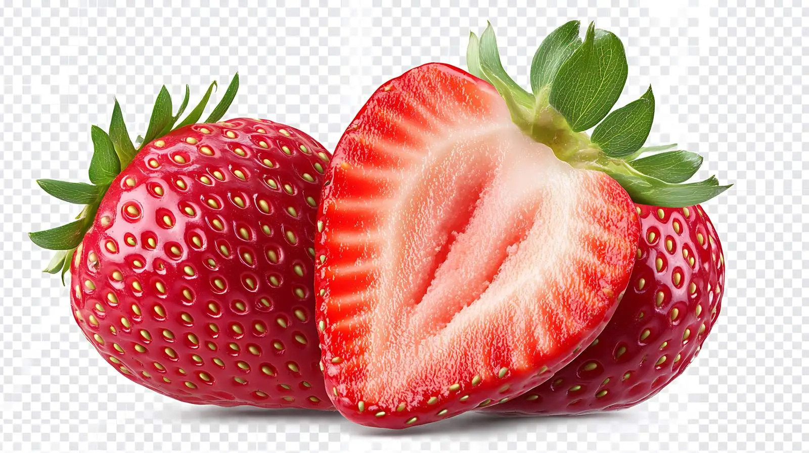 Strawberry Isolated Transparent Background — free download from Dotvec