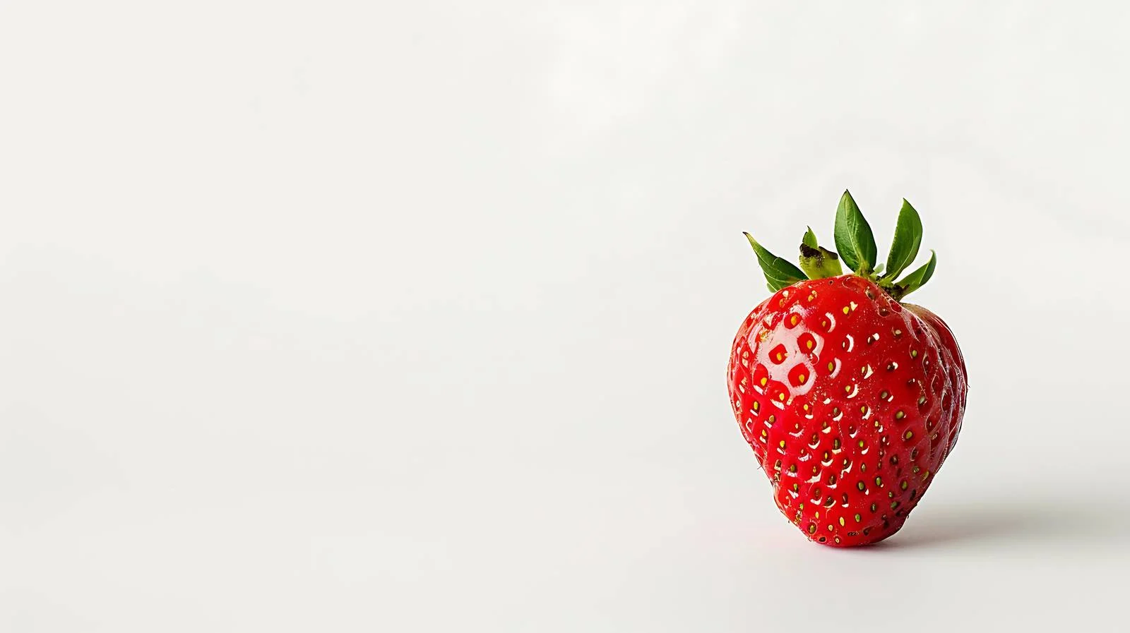 Strawberry on Bright Background — free download from Dotvec