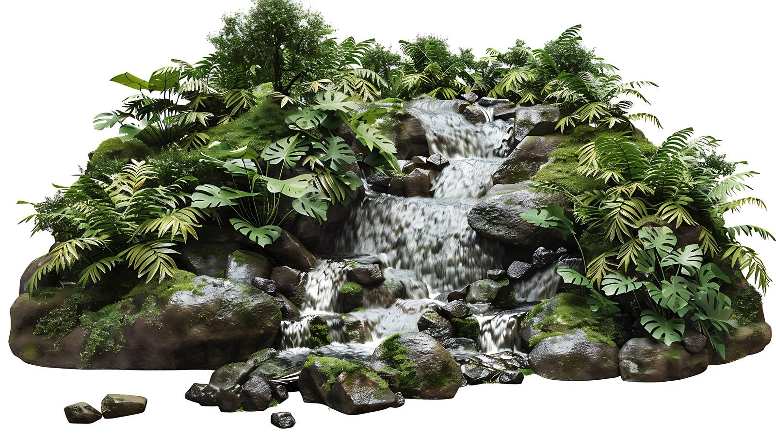 Tranquil Stream in Forest Enclave — free download from Dotvec
