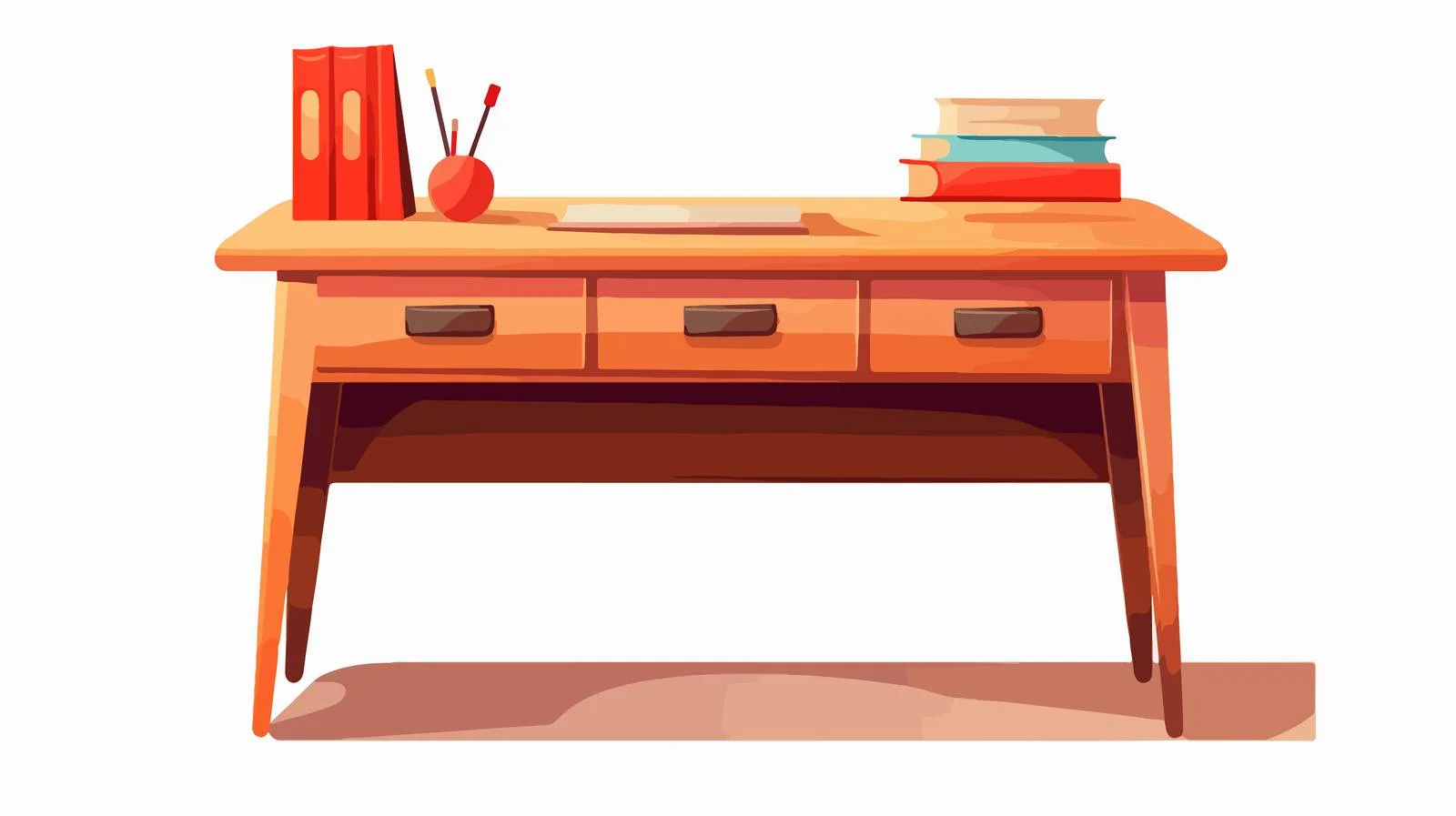 Premium Study Table for Productivity — free download from Dotvec