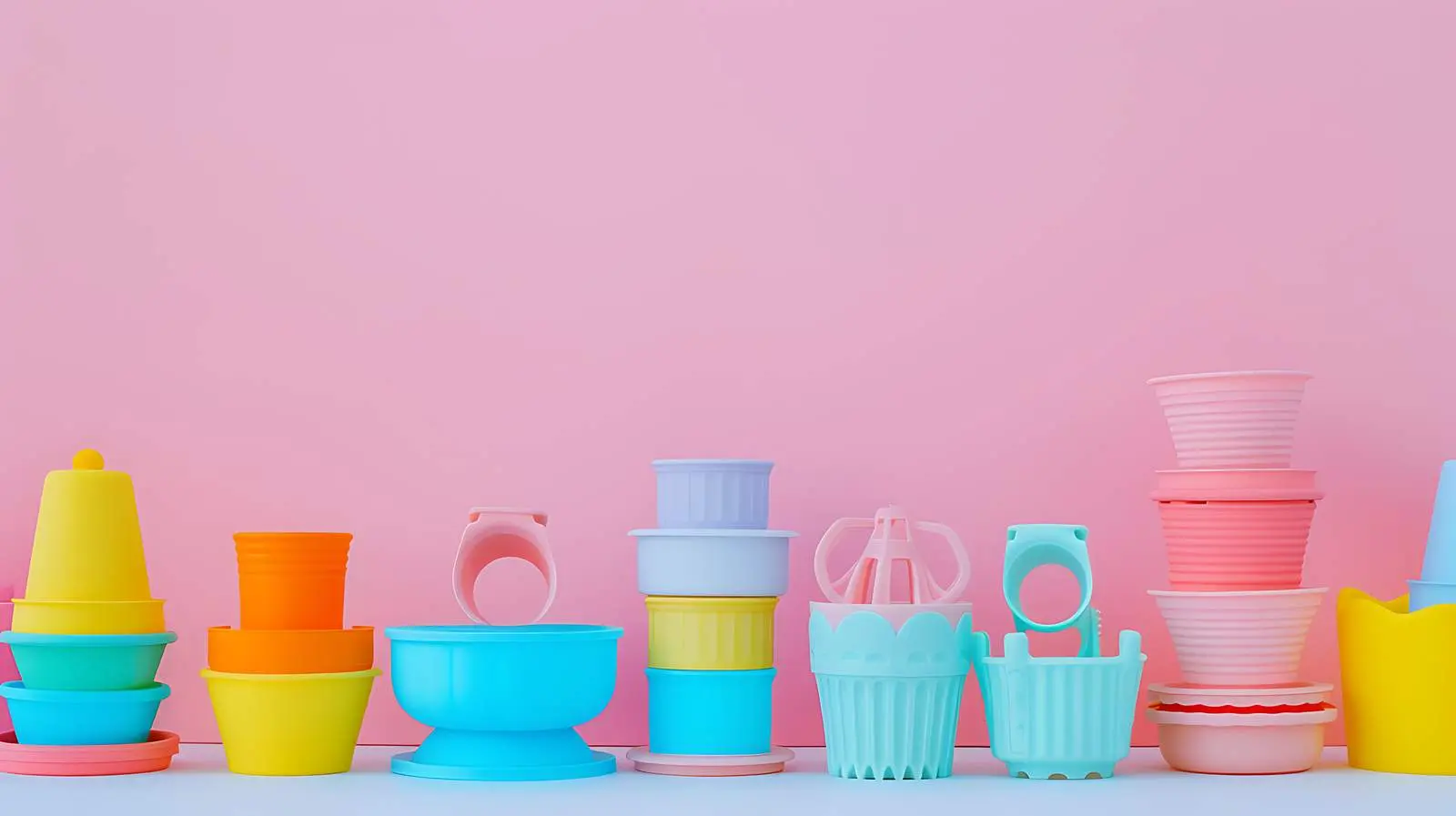 Cute Pastel Baby and Children in Colorful Outfits — free download from Dotvec