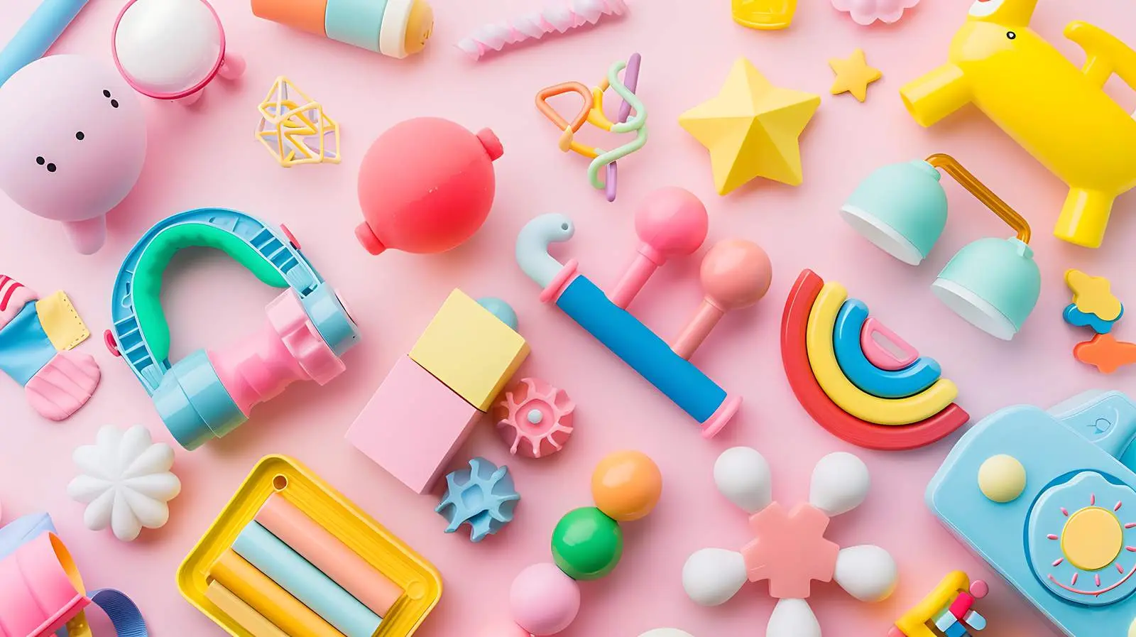 Stylish Pastel Baby Educational Photo — free download from Dotvec