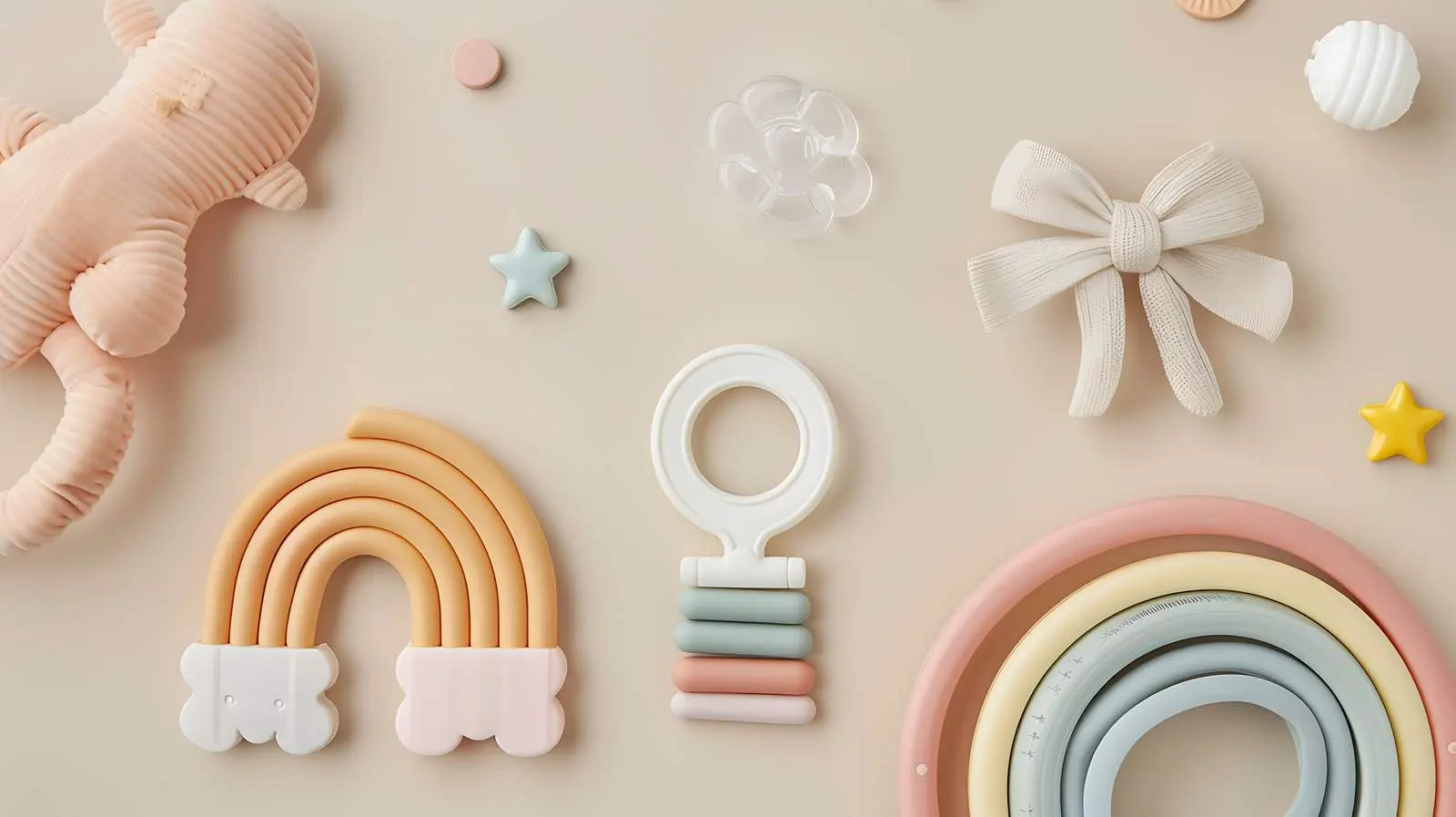 Elegant Children's Accessories and Toys Collage – free plus image from Dotvec