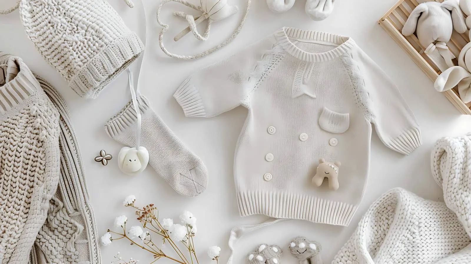 Stylish Newborn Baby Clothes and Accessories — free download from Dotvec