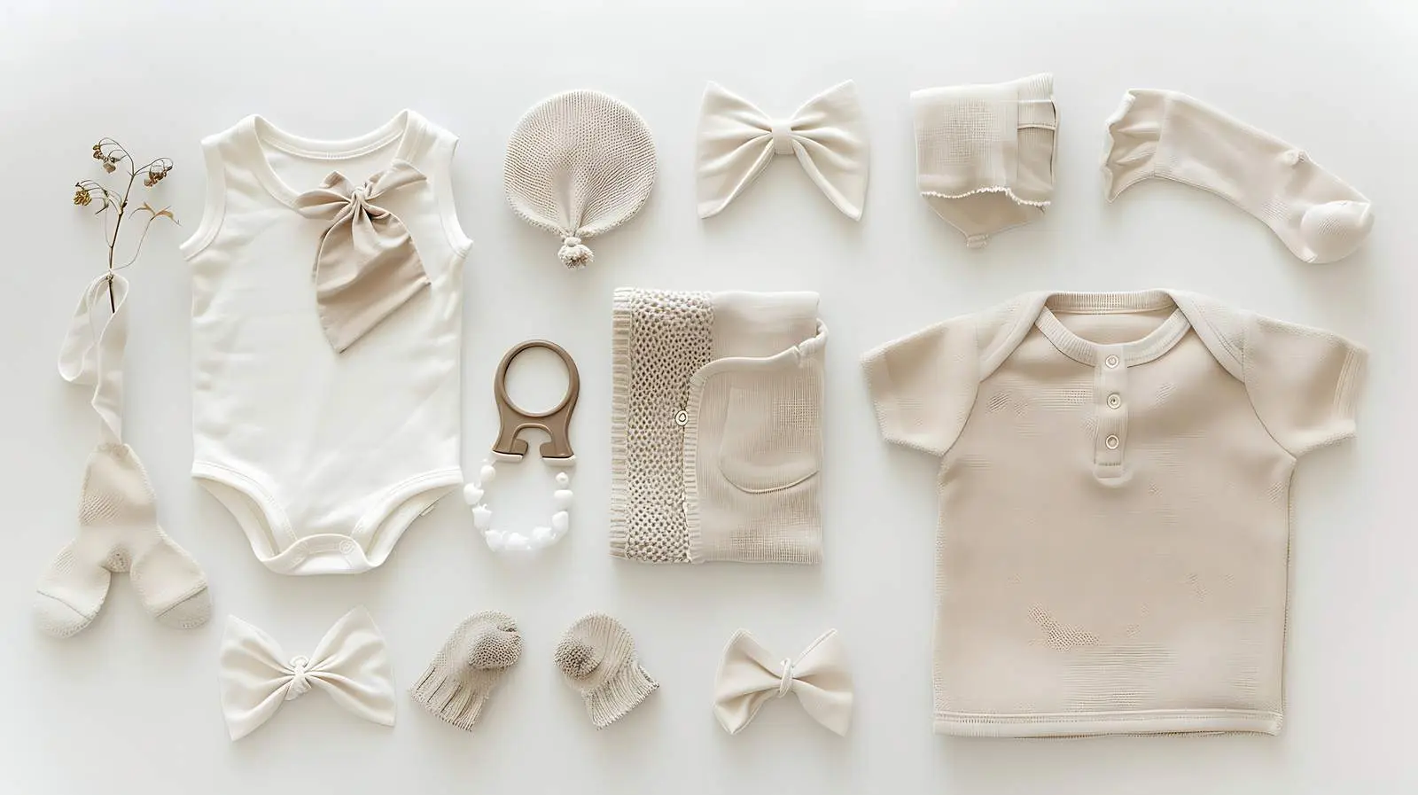 Stylish Newborn Baby Clothes and Accessories – free personalized gift image from Dotvec