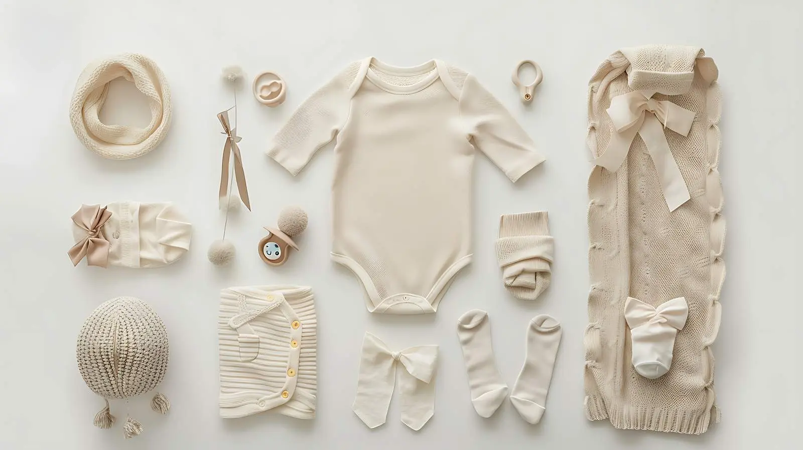 Stylish Newborn Baby Clothes and Accessories — free download from Dotvec