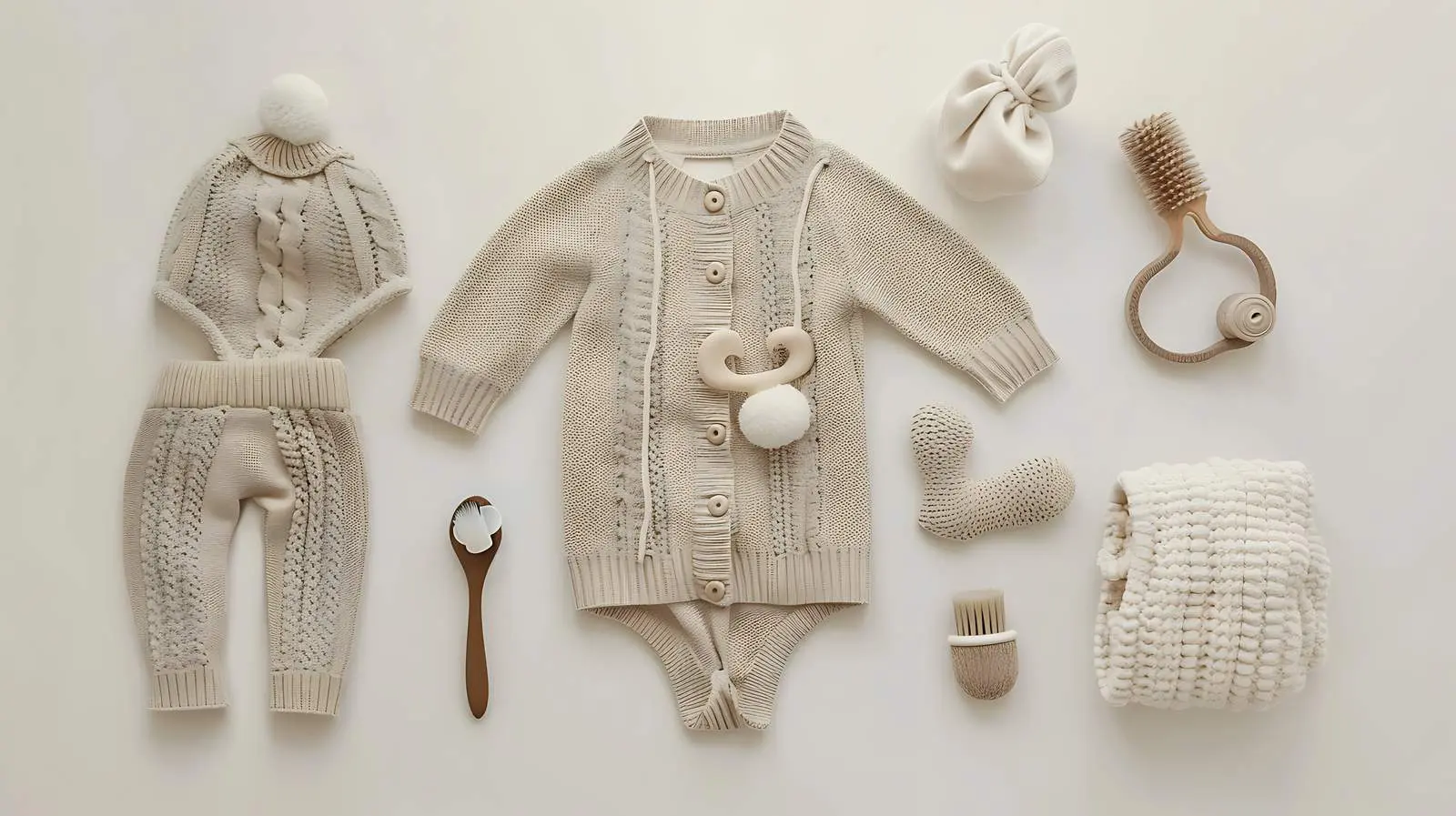 Stylish Elegant Newborn Baby Clothes and Accessories — free download from Dotvec