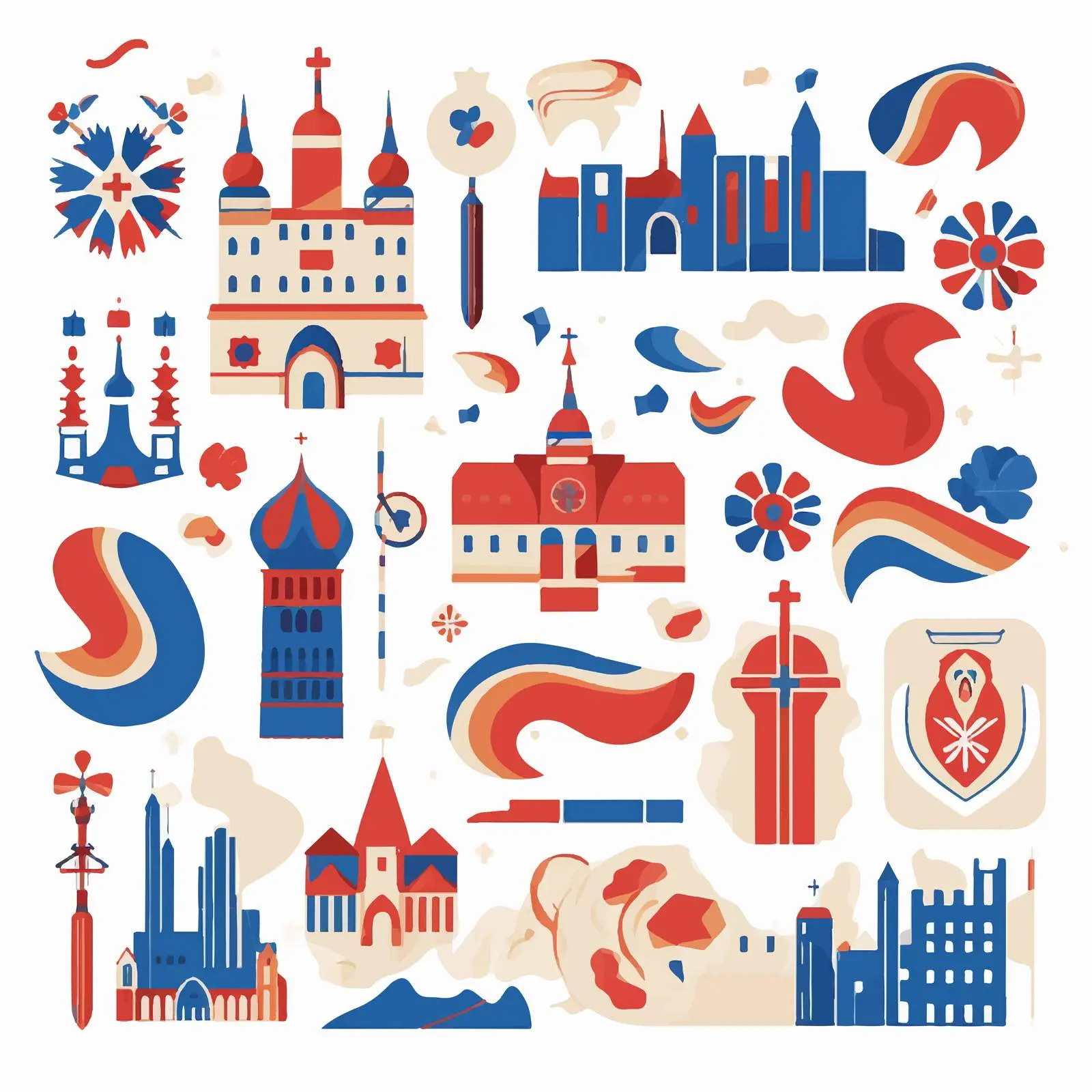 Colorful Sublimation Backgrounds on White Surface — free download from Dotvec