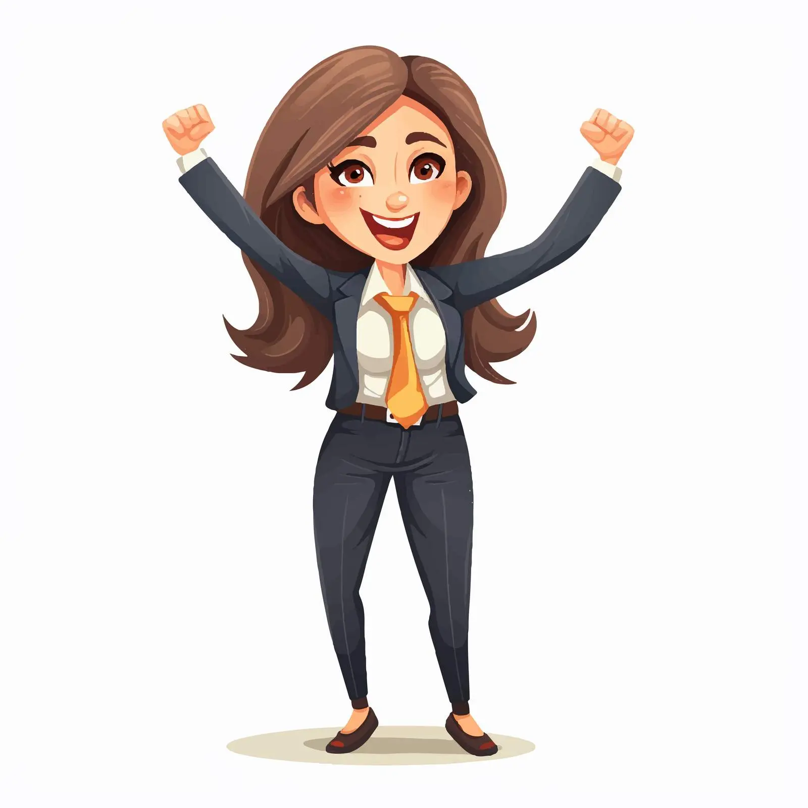 Cartoon Avatar of Successful Businesswoman Vector — free download from Dotvec