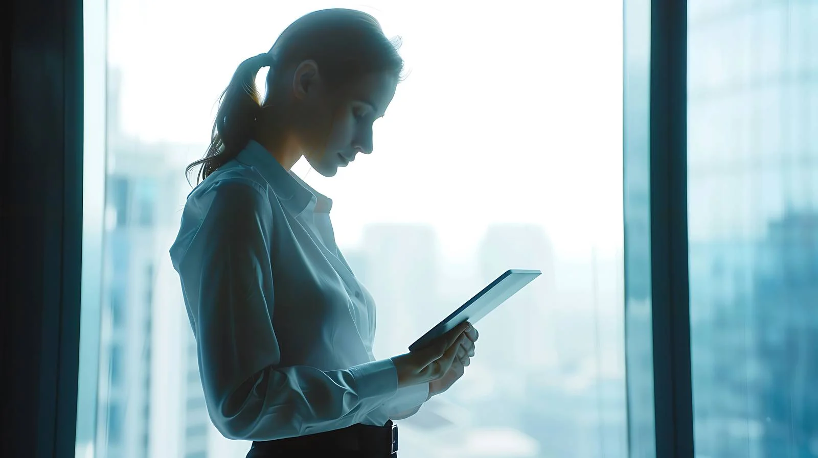 Accomplished Executive at Window — free download from Dotvec