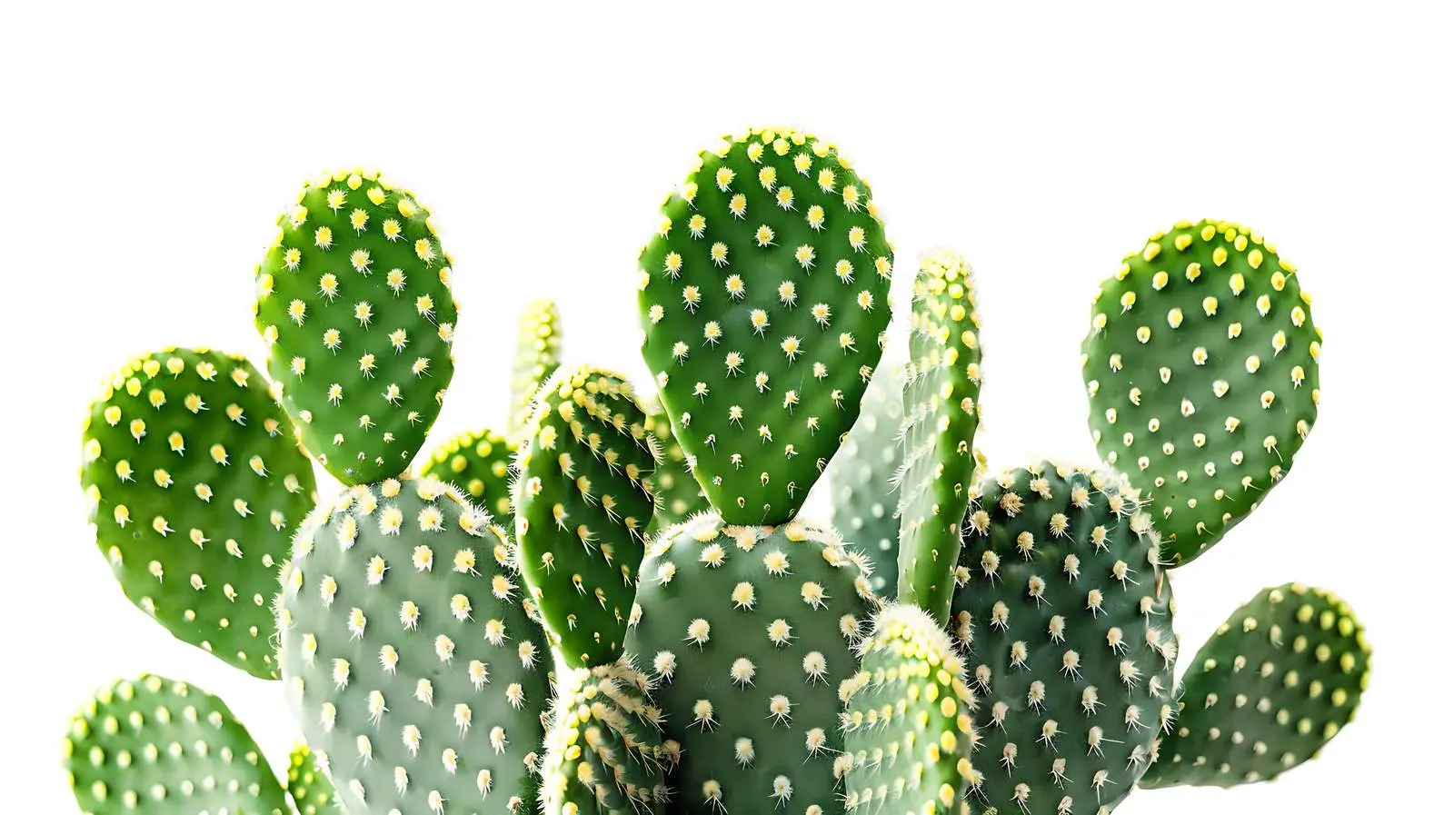 Minimalist Succulent Cactus on White Background — free download from Dotvec