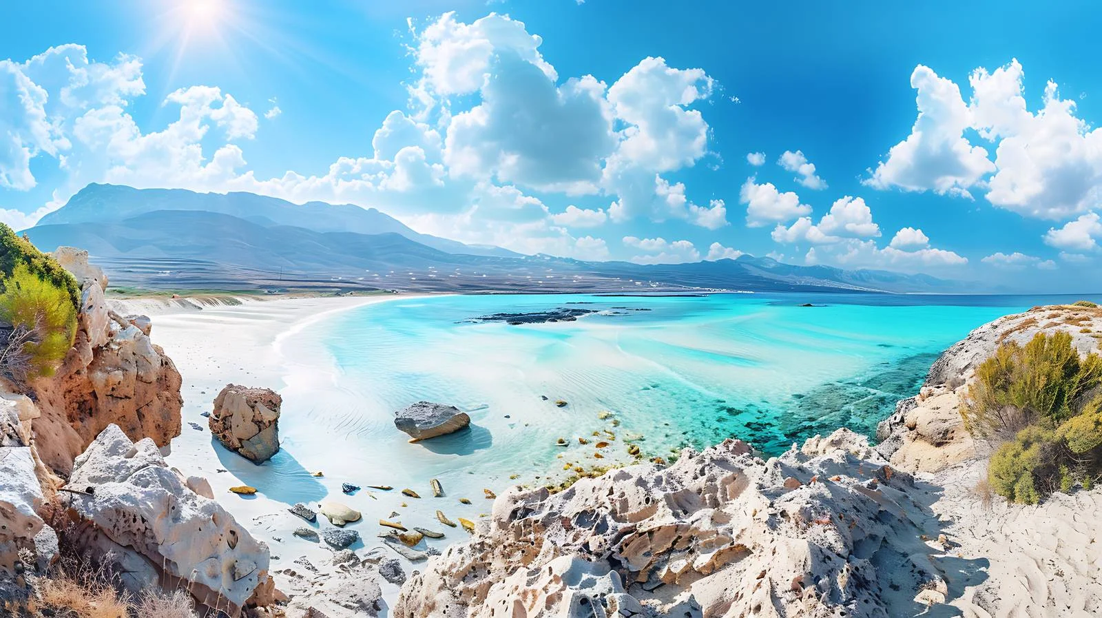 Tropical Beach Summer Background — free download from Dotvec