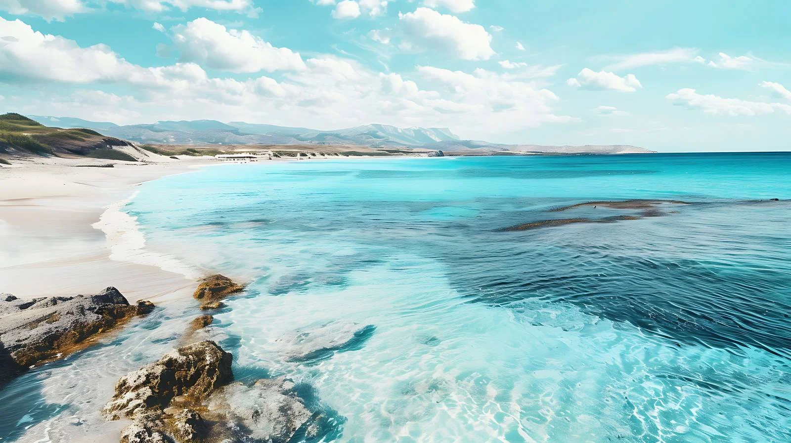 Tropical Beach Vacation Background — free download from Dotvec