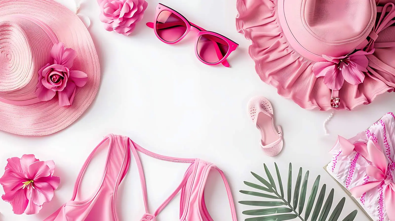 Stylish Summer Women's Pink Clothing and Accessories — free download from Dotvec