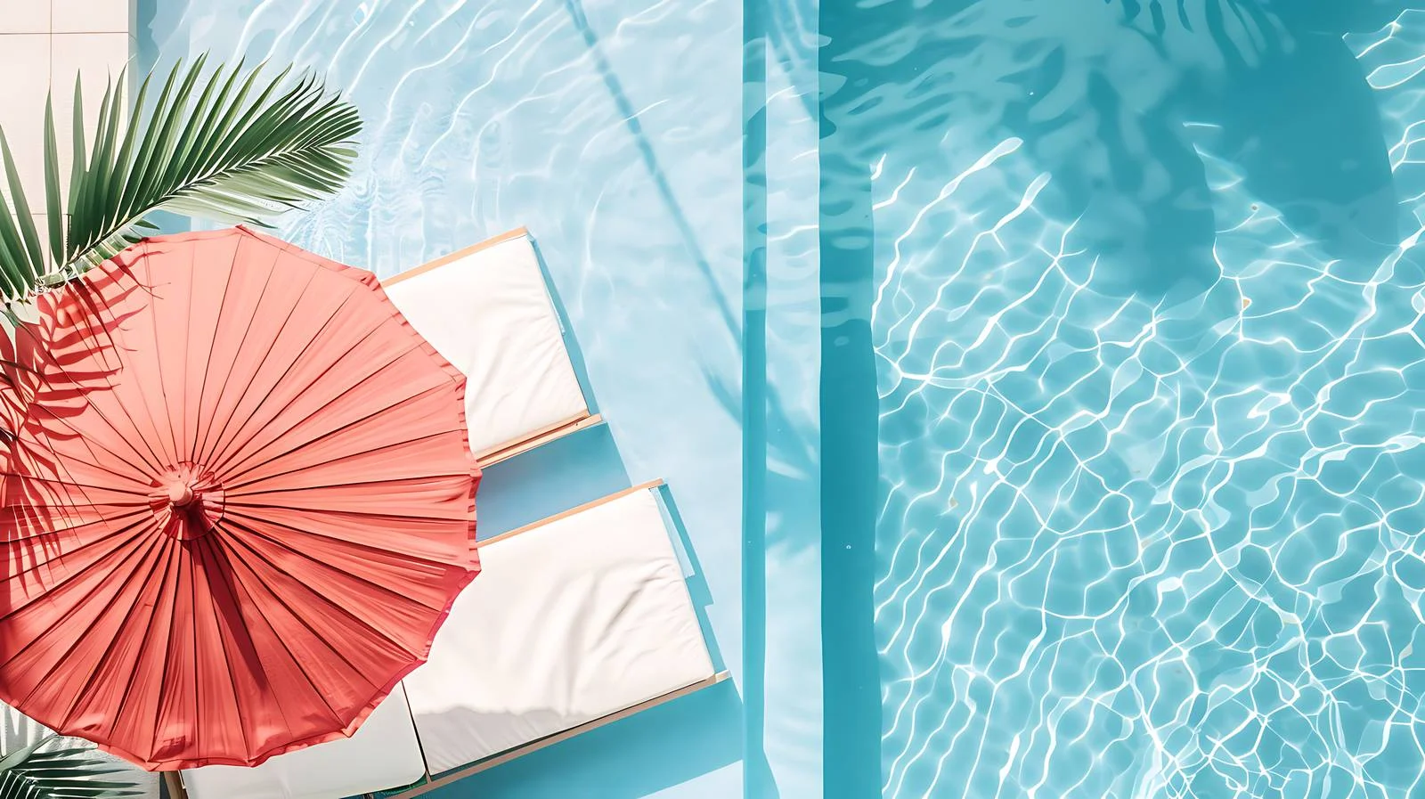 Relaxing Summer Poolside Scene — free download from Dotvec