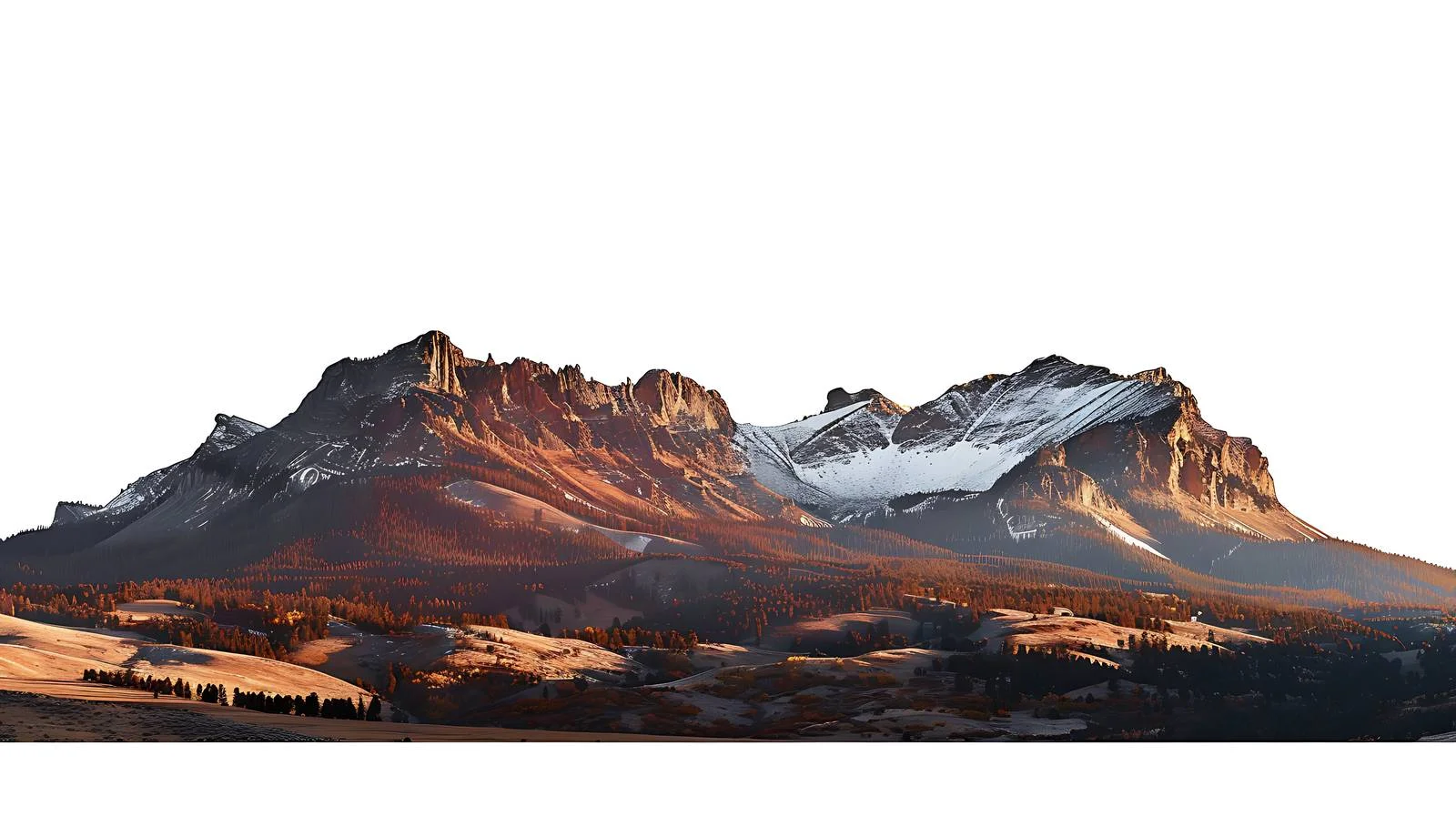 Majestic Sunrise behind Ostler Peak Amethyst Meadow — free download from Dotvec