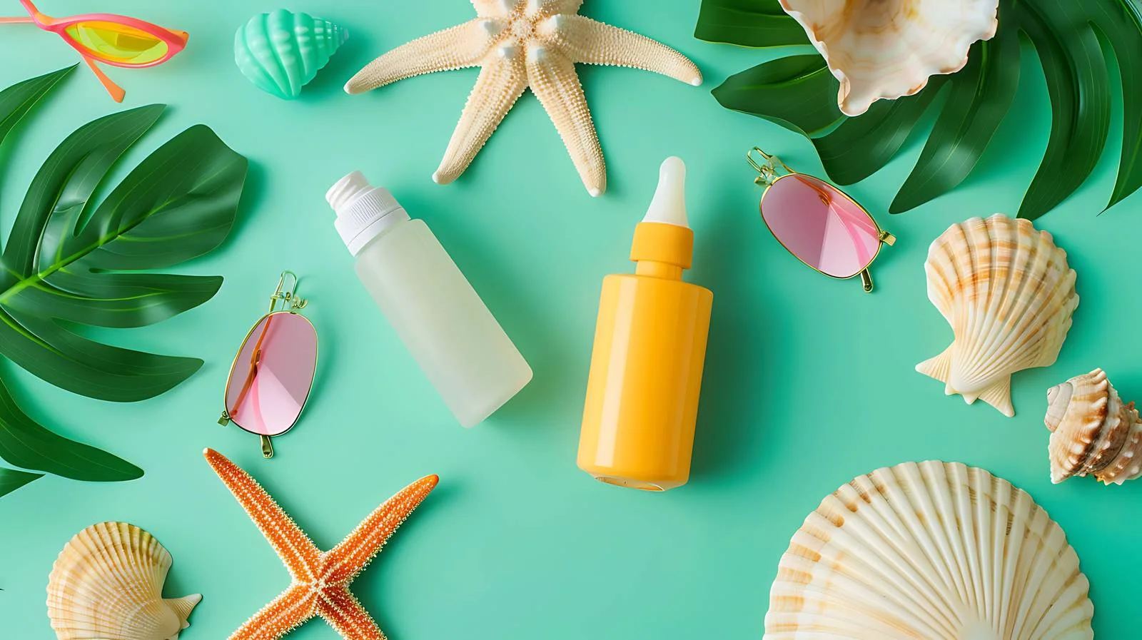 Baby Sunscreen & Beach Accessories — free download from Dotvec