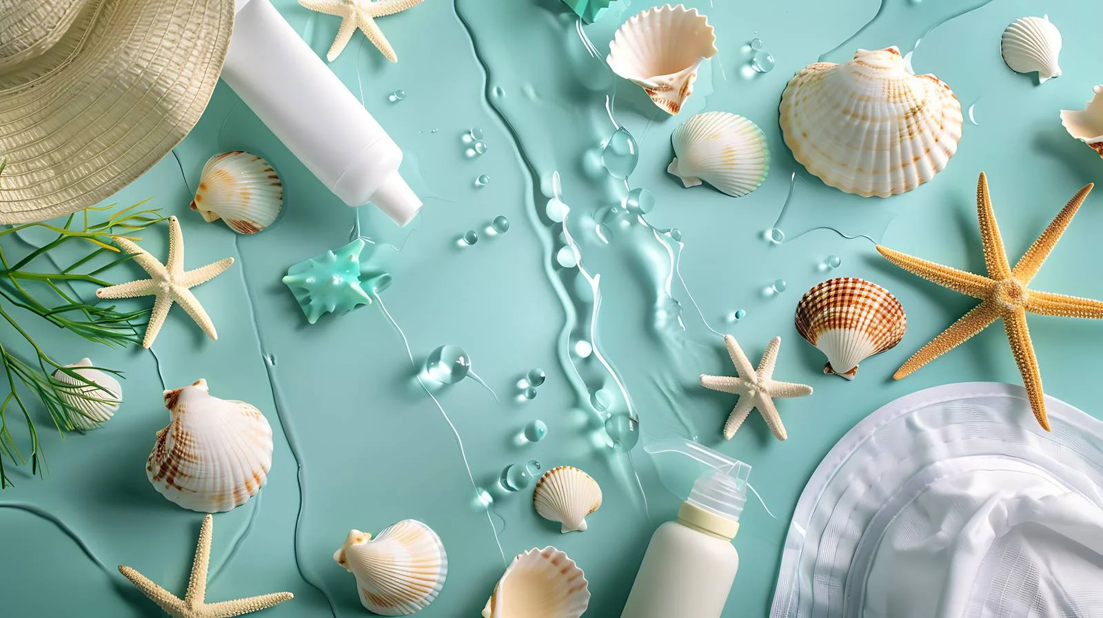 Baby Beach Sunscreen Protection — free download from Dotvec