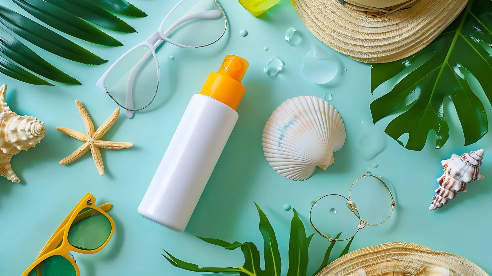 Baby Sunscreen & Beach Accessories — free download from Dotvec