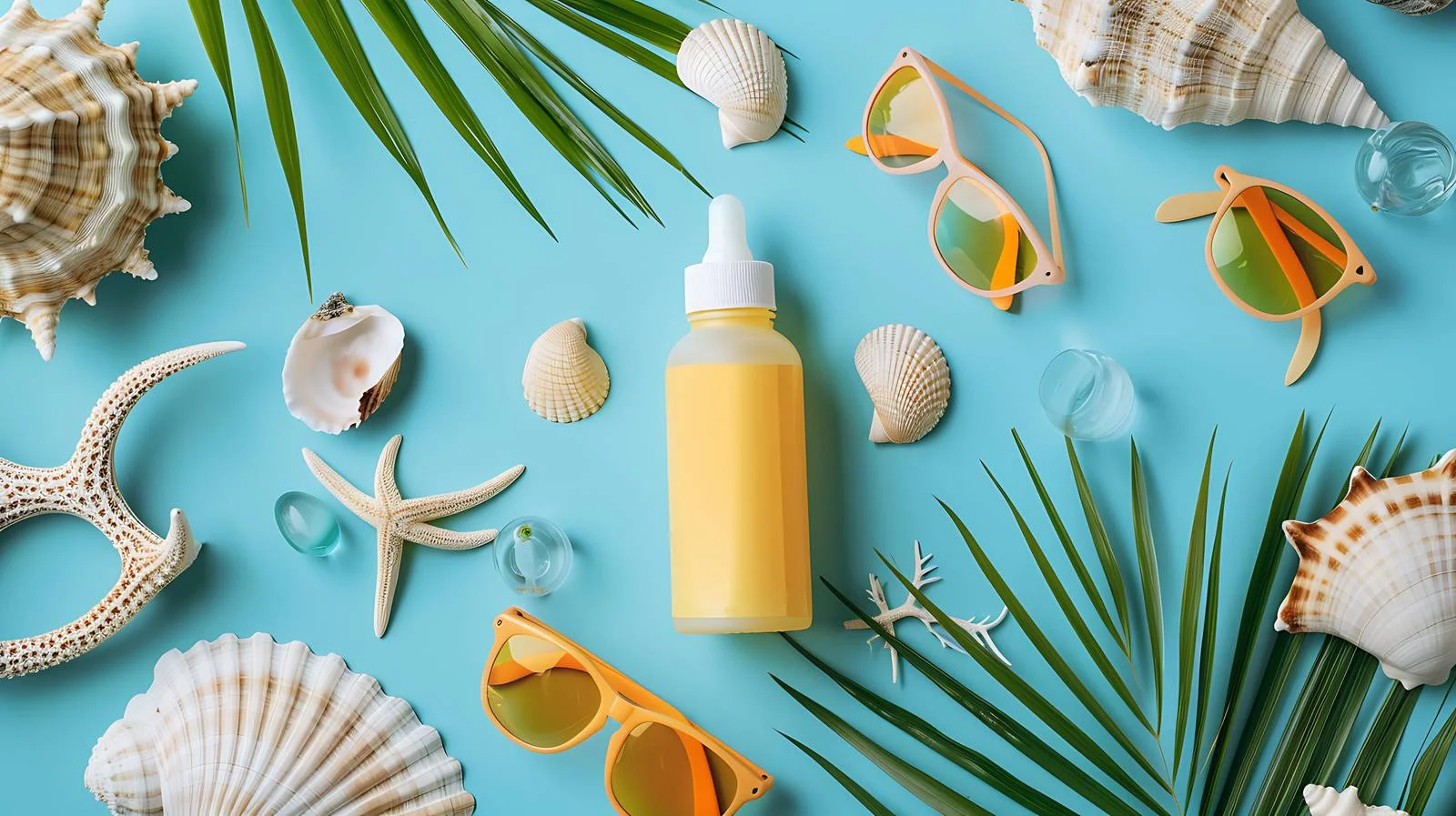Baby Sunscreen & Beach Accessories — free download from Dotvec