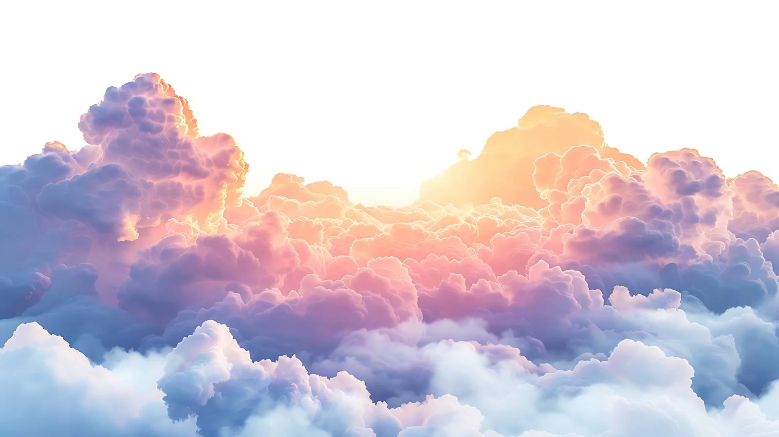 Tranquil Sunset Sky with Beautiful Clouds — free download from Dotvec
