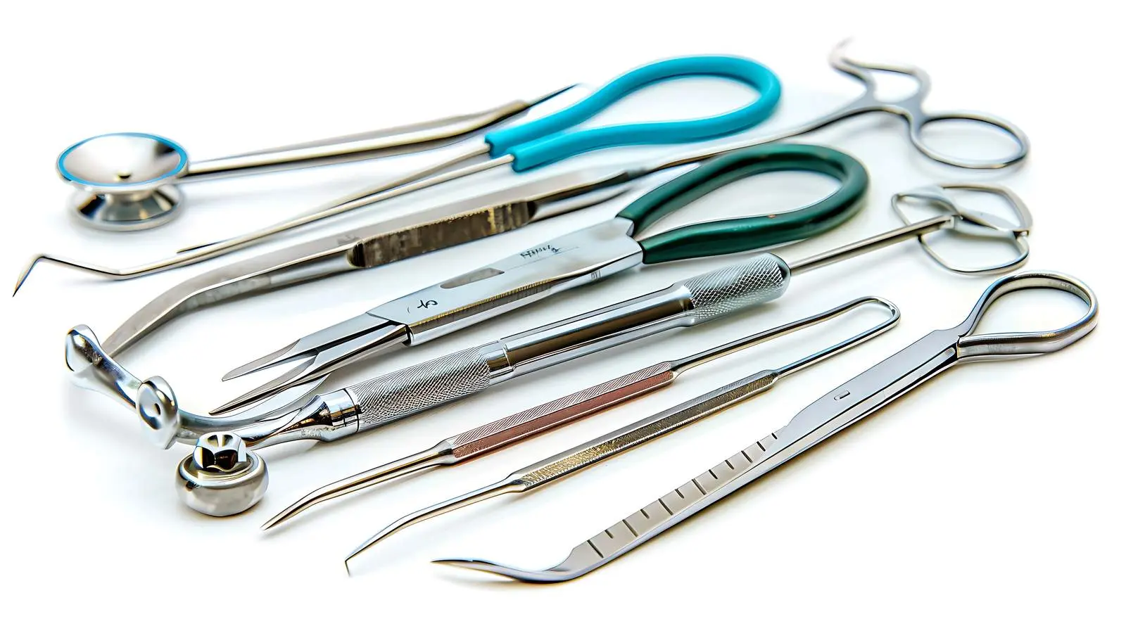 Surgical Instruments Arranged on Operating Table – free operating room image from Dotvec