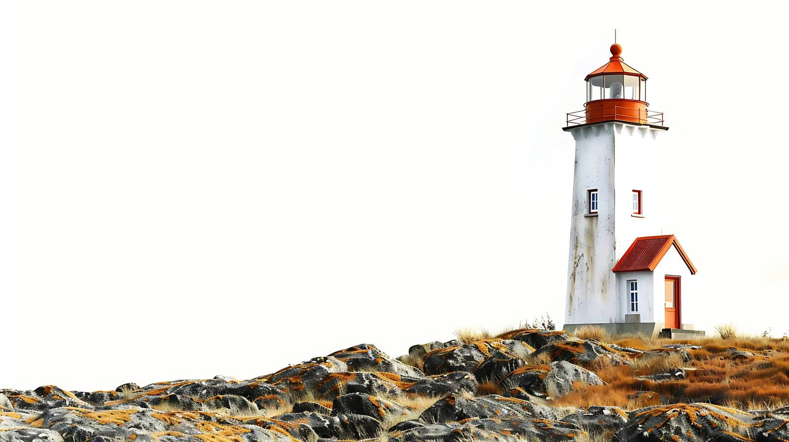 Dramatic Svortuloft Lighthouse in Iceland — free download from Dotvec