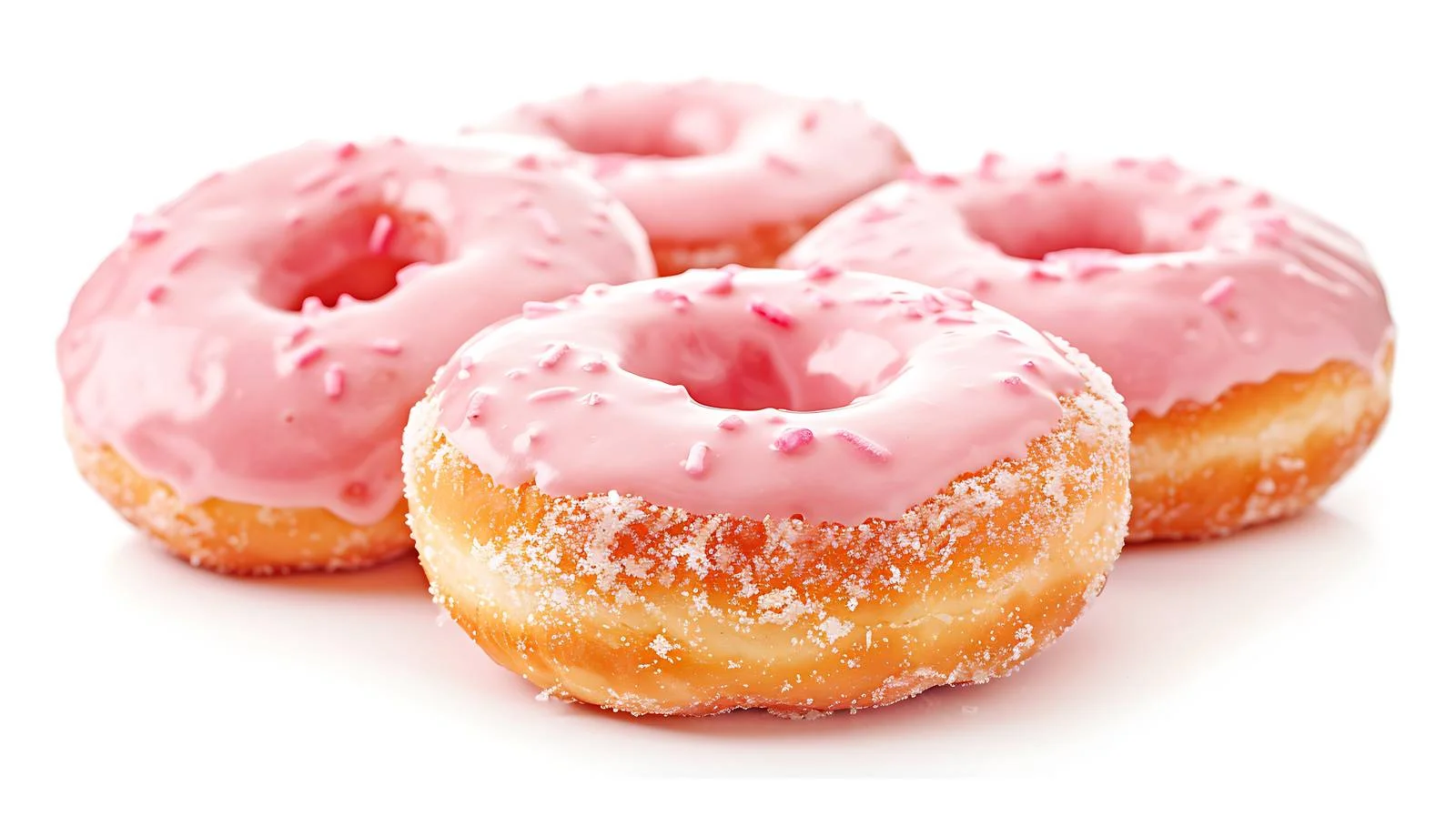 Delicious Donuts on White Background — free download from Dotvec