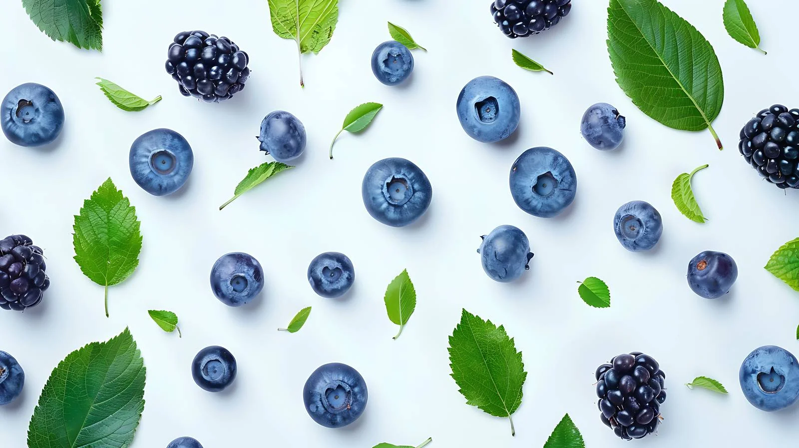 Vibrant Berry and Leaf Arrangement — free download from Dotvec