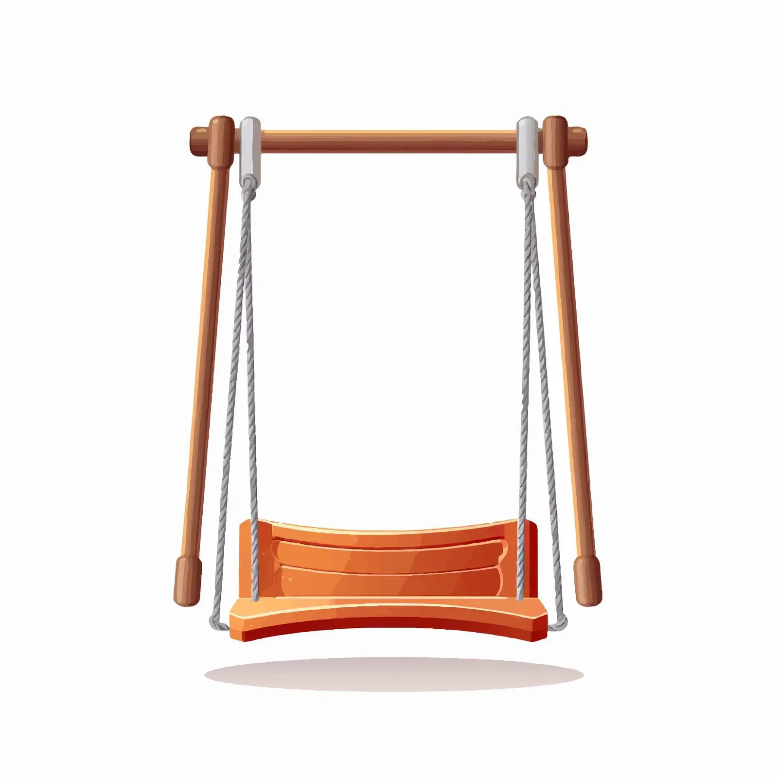 Top View Swing Vector Illustration on White Background — free download from Dotvec