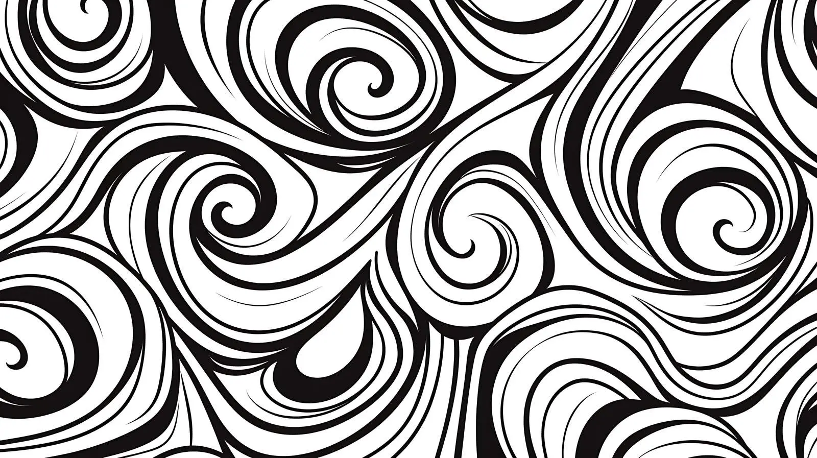 Elegant Swirls Decorative Pattern White Background — free download from Dotvec