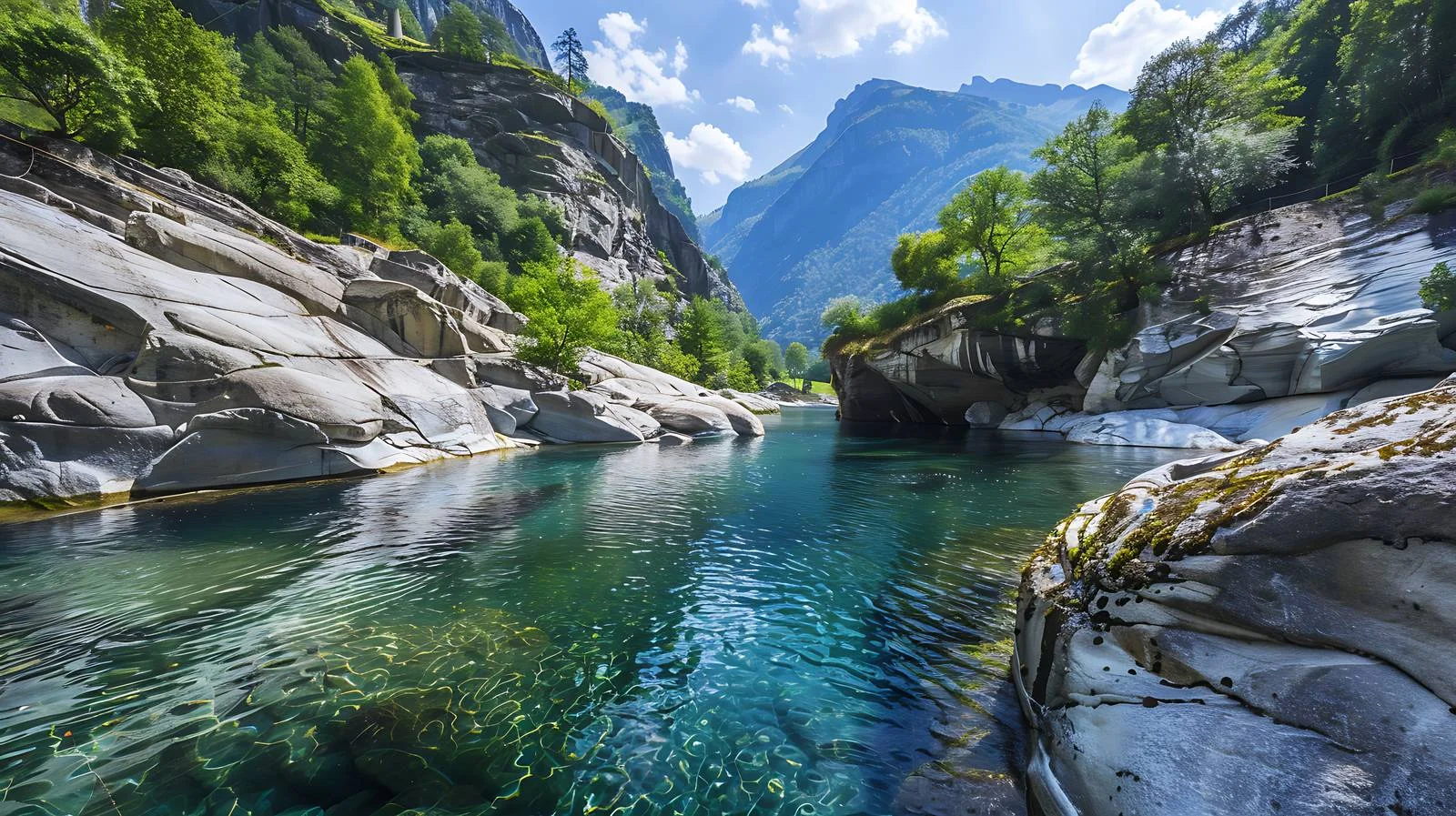 Verzasca Valley White Background Image — free download from Dotvec