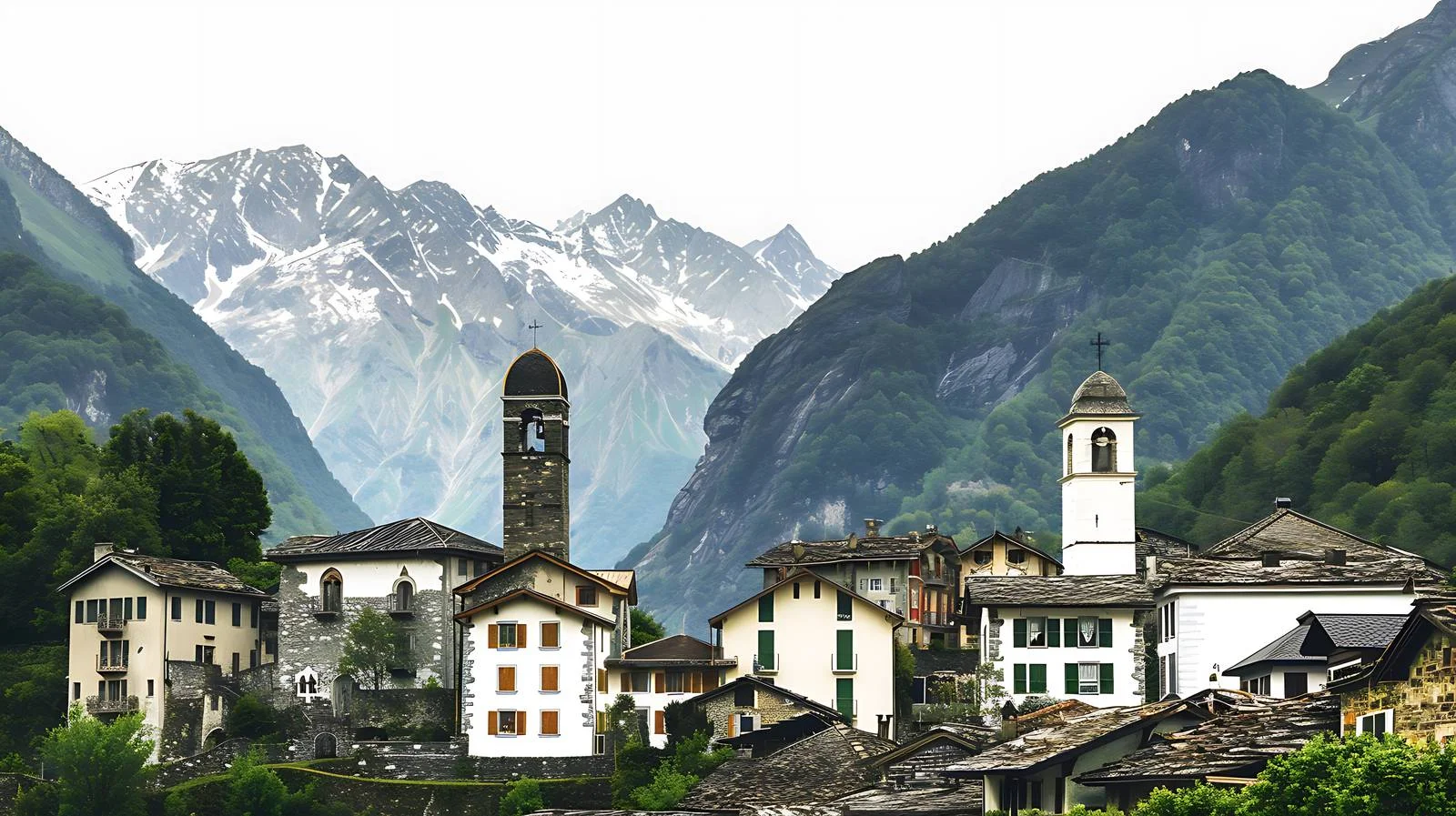 Verzasca Valley Landscape — free download from Dotvec