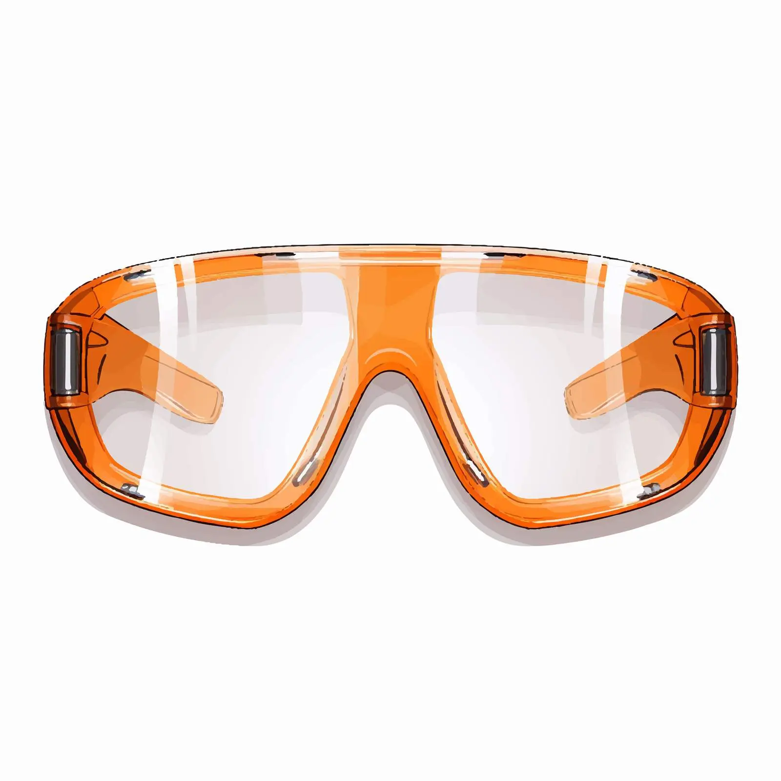 Safety Glasses Symbol Vector Illustration — free download from Dotvec