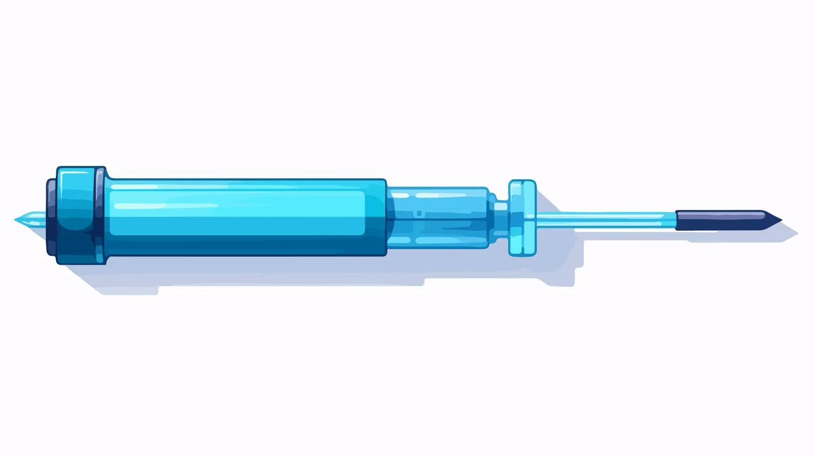 Illustrative Cartoon Syringe — free download from Dotvec