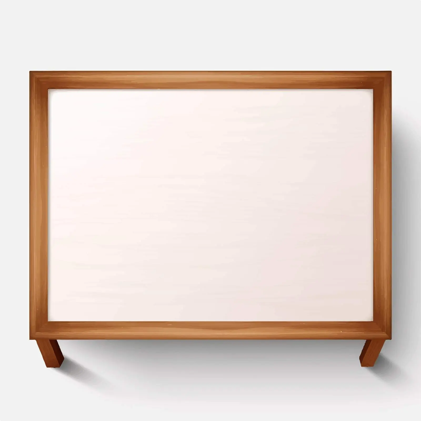 Isolated Table Frame Vector Illustration — free download from Dotvec