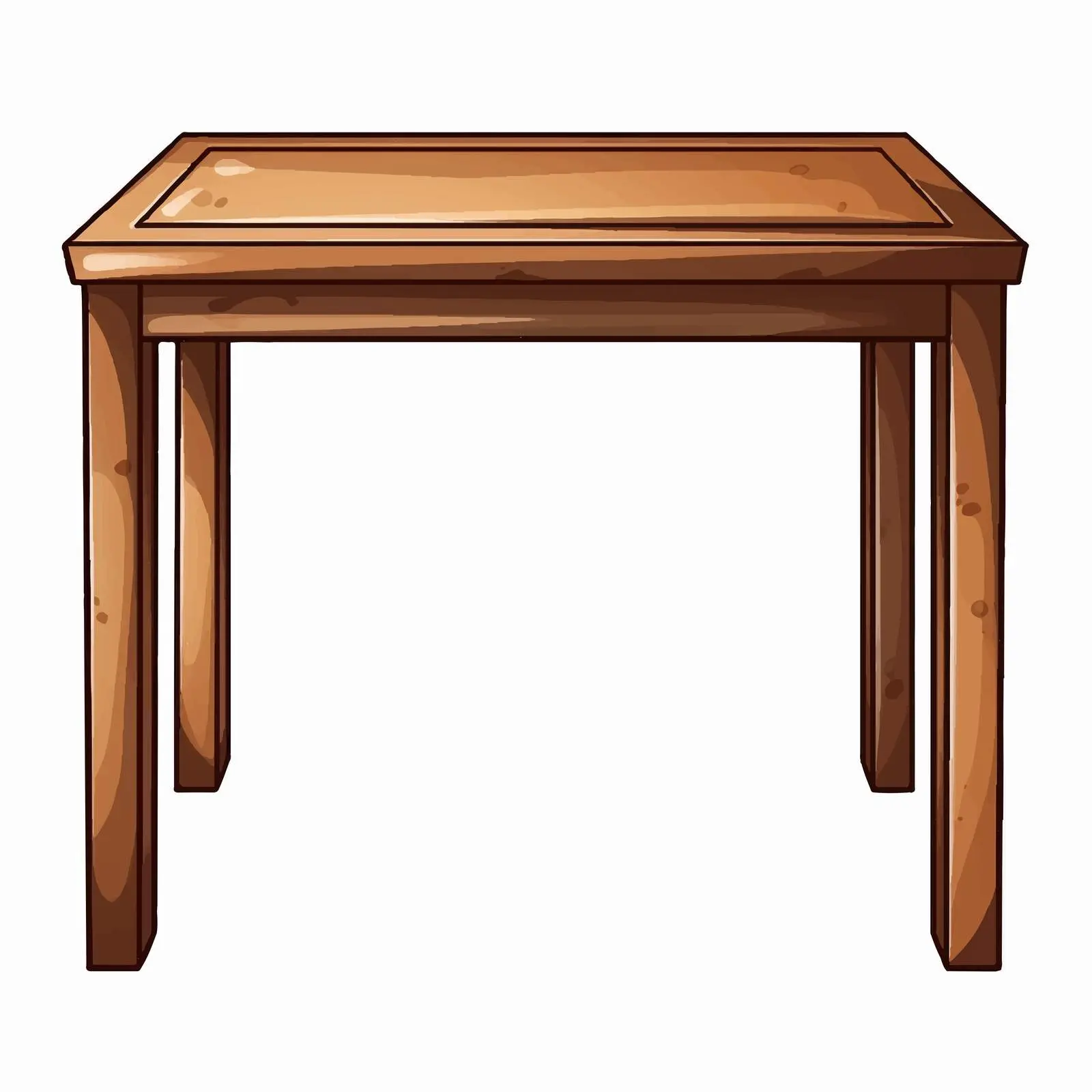 Isolated Table Frame Vector Illustration — free download from Dotvec