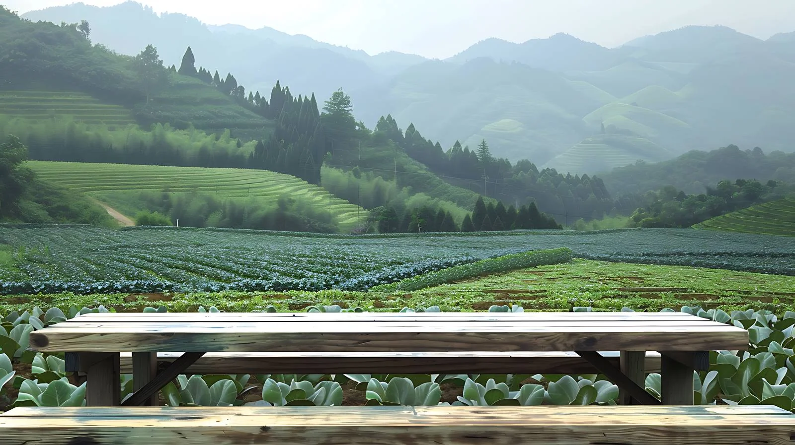 Vegetable Display Table — free download from Dotvec