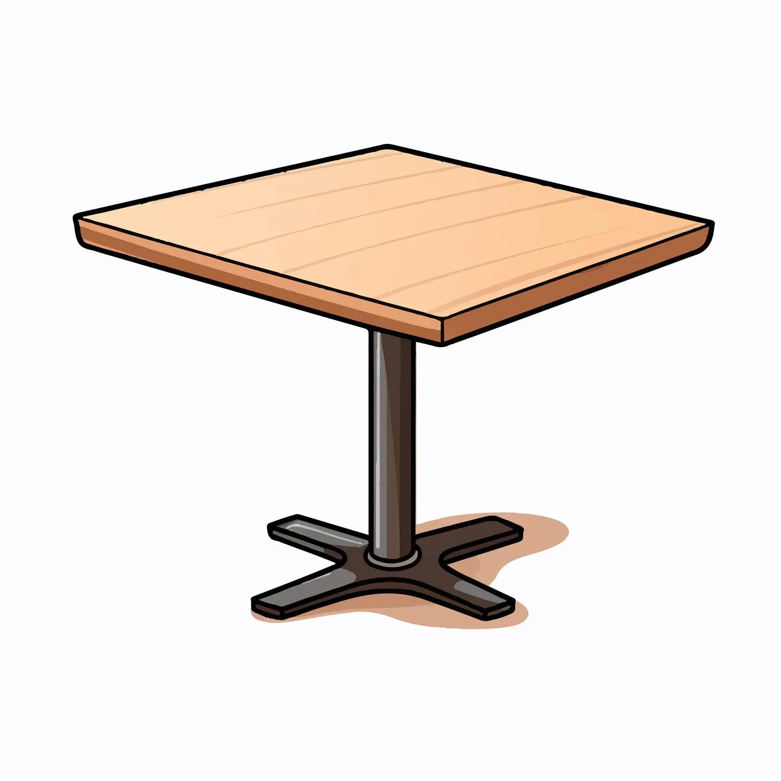 Cartoon Vector Illustration of Table Lines — free download from Dotvec