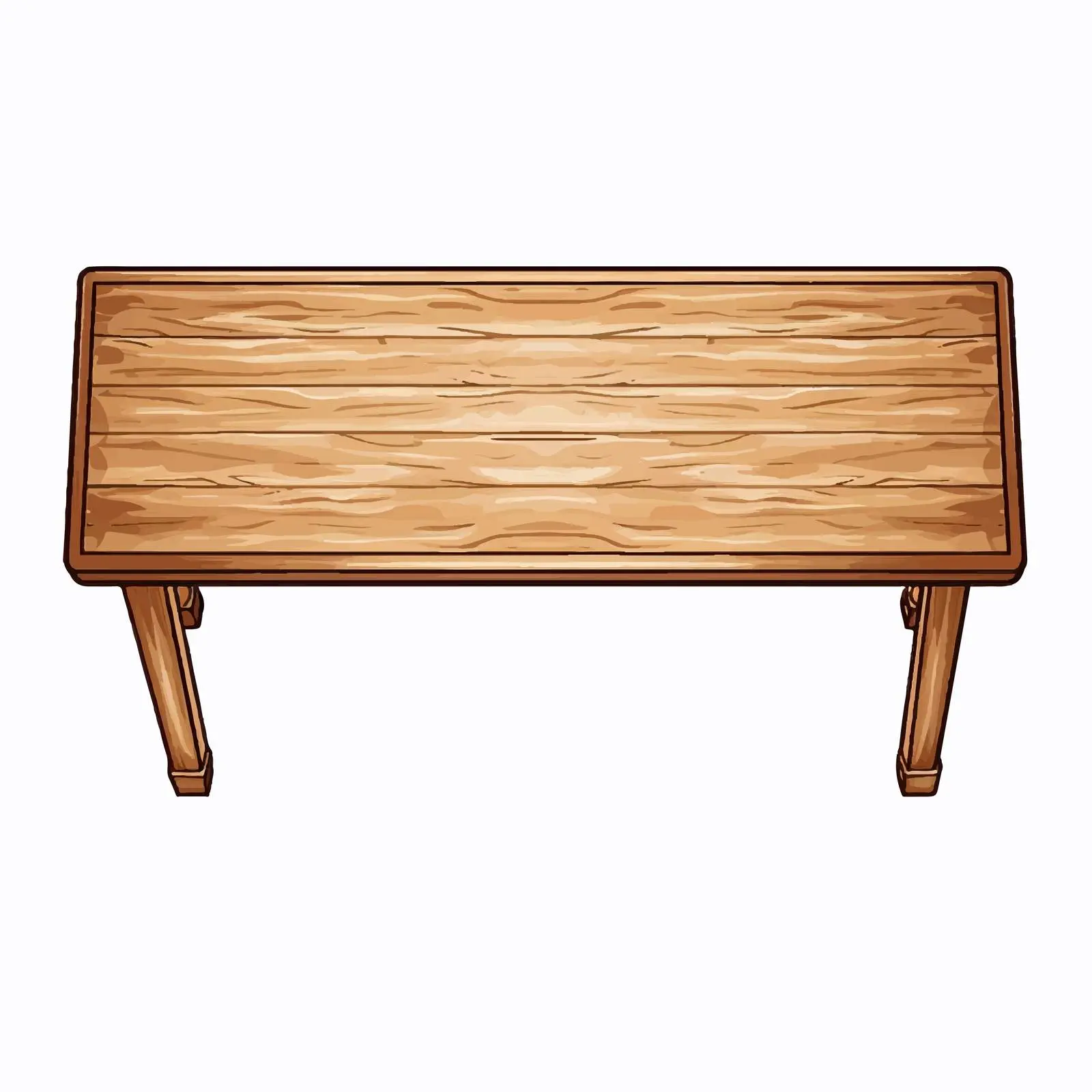 Top View Table Line Vector Illustration — free download from Dotvec