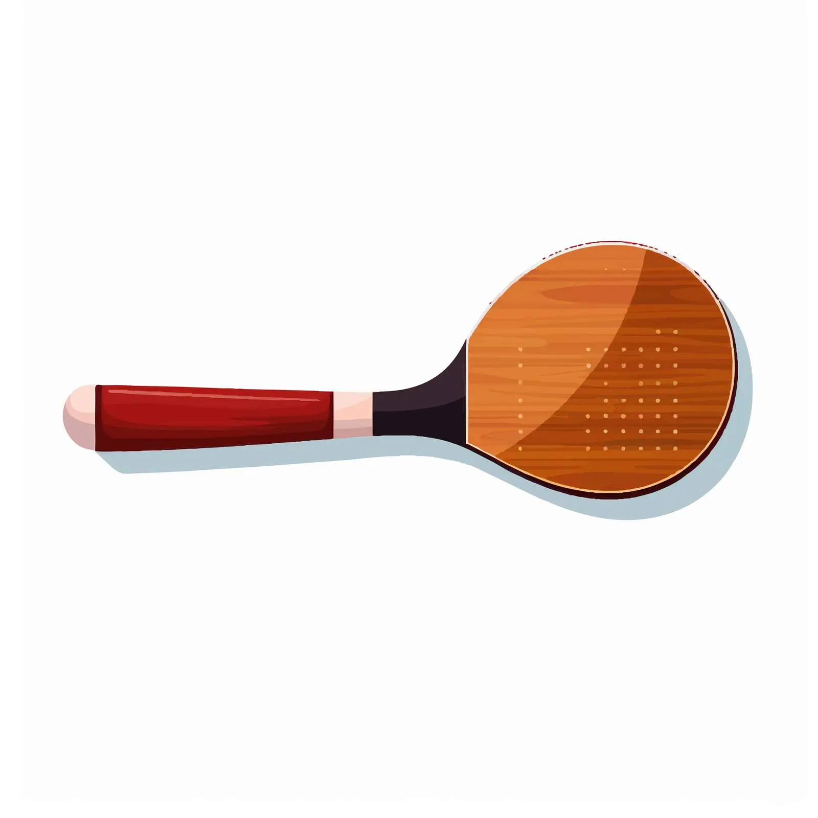 Line Art Table Tennis Bat Illustration on White – free bat design image from Dotvec