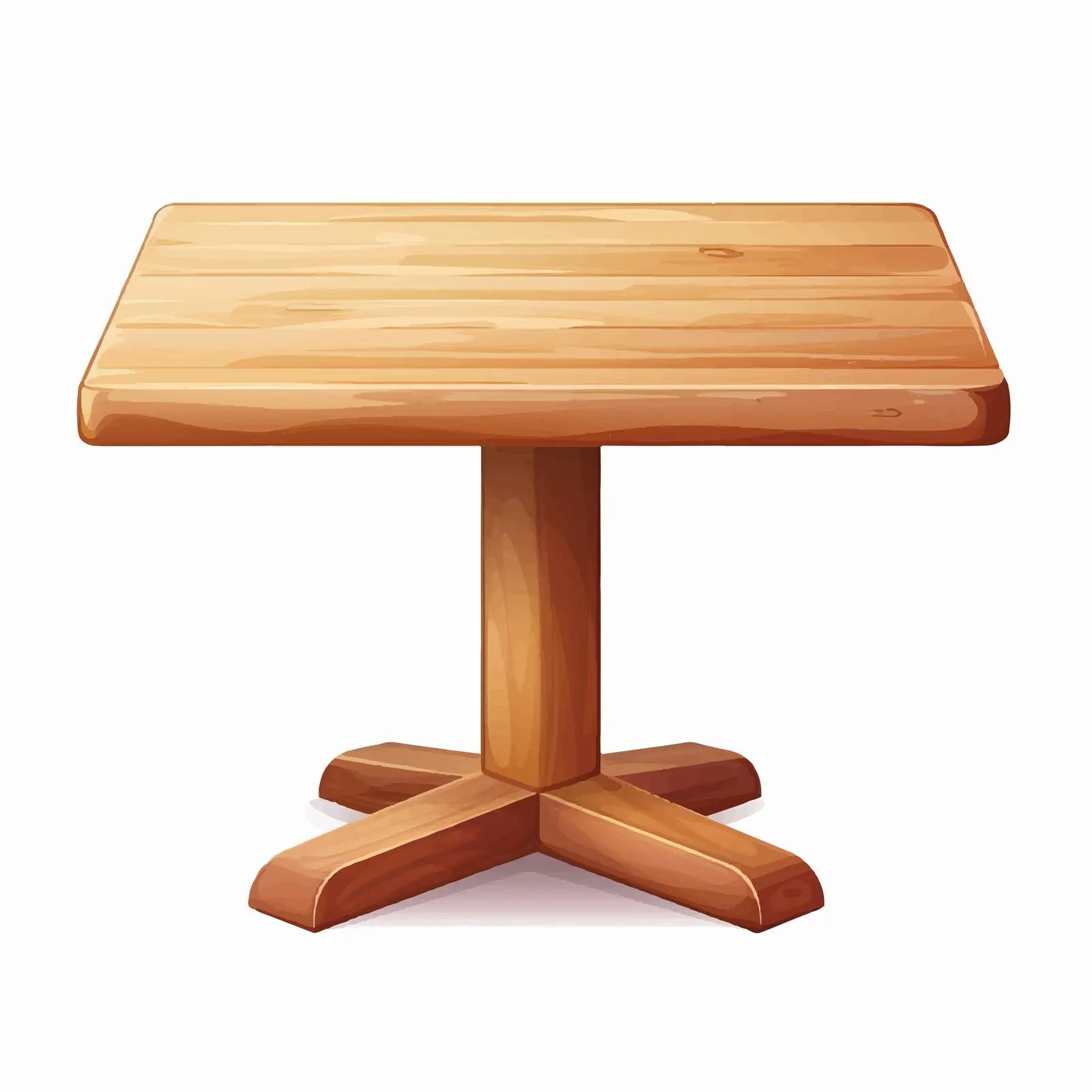 Table Vector Illustration on White Background — free download from Dotvec