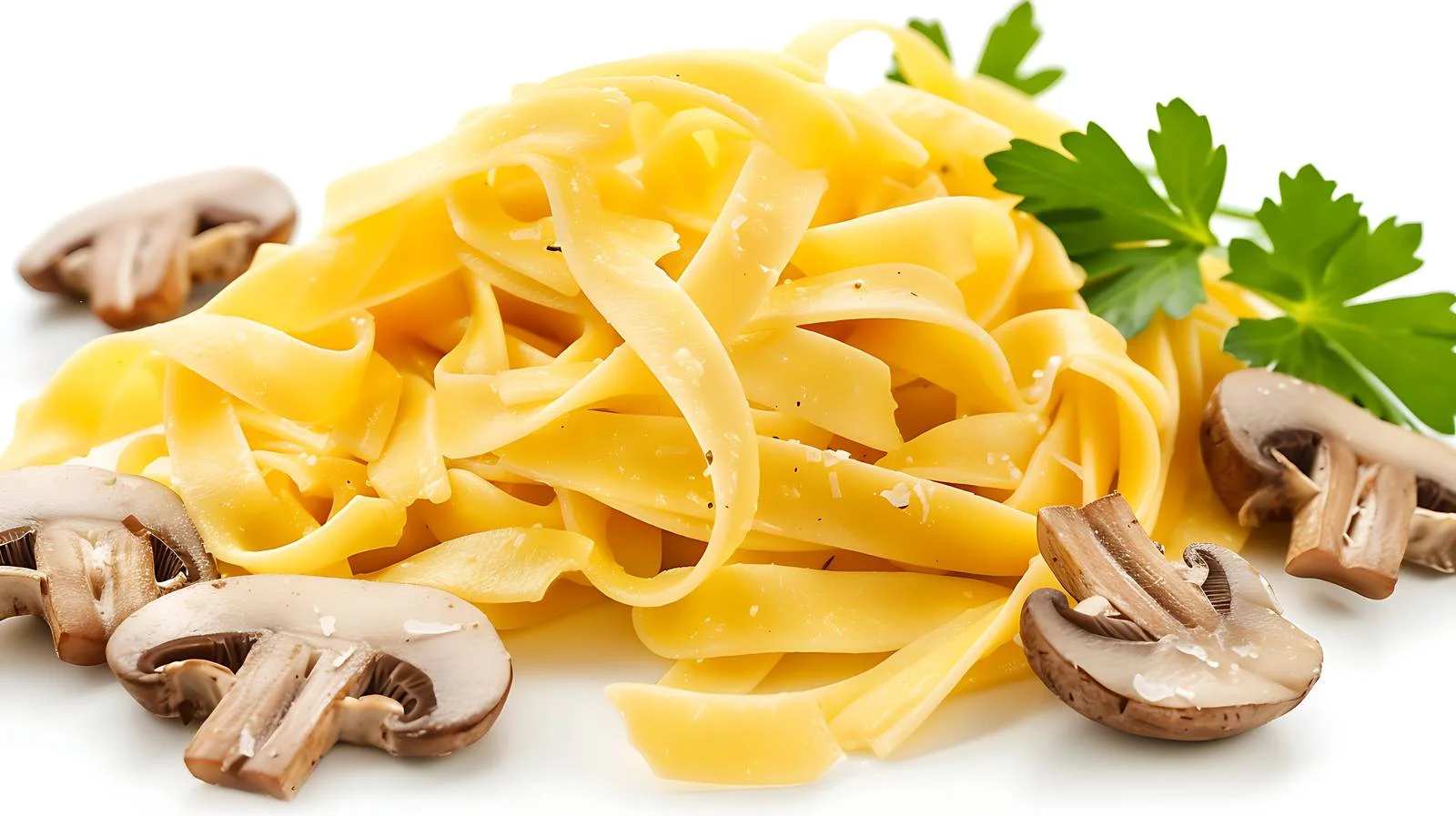 Creamy Porcini Mushroom Tagliatelle Pasta — free download from Dotvec