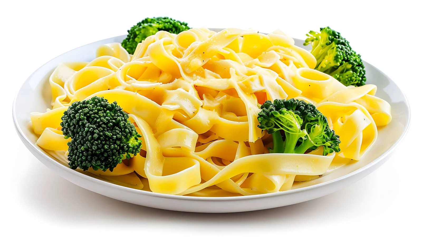 Creamy Tagliatelle Pasta With Broccoli — free download from Dotvec