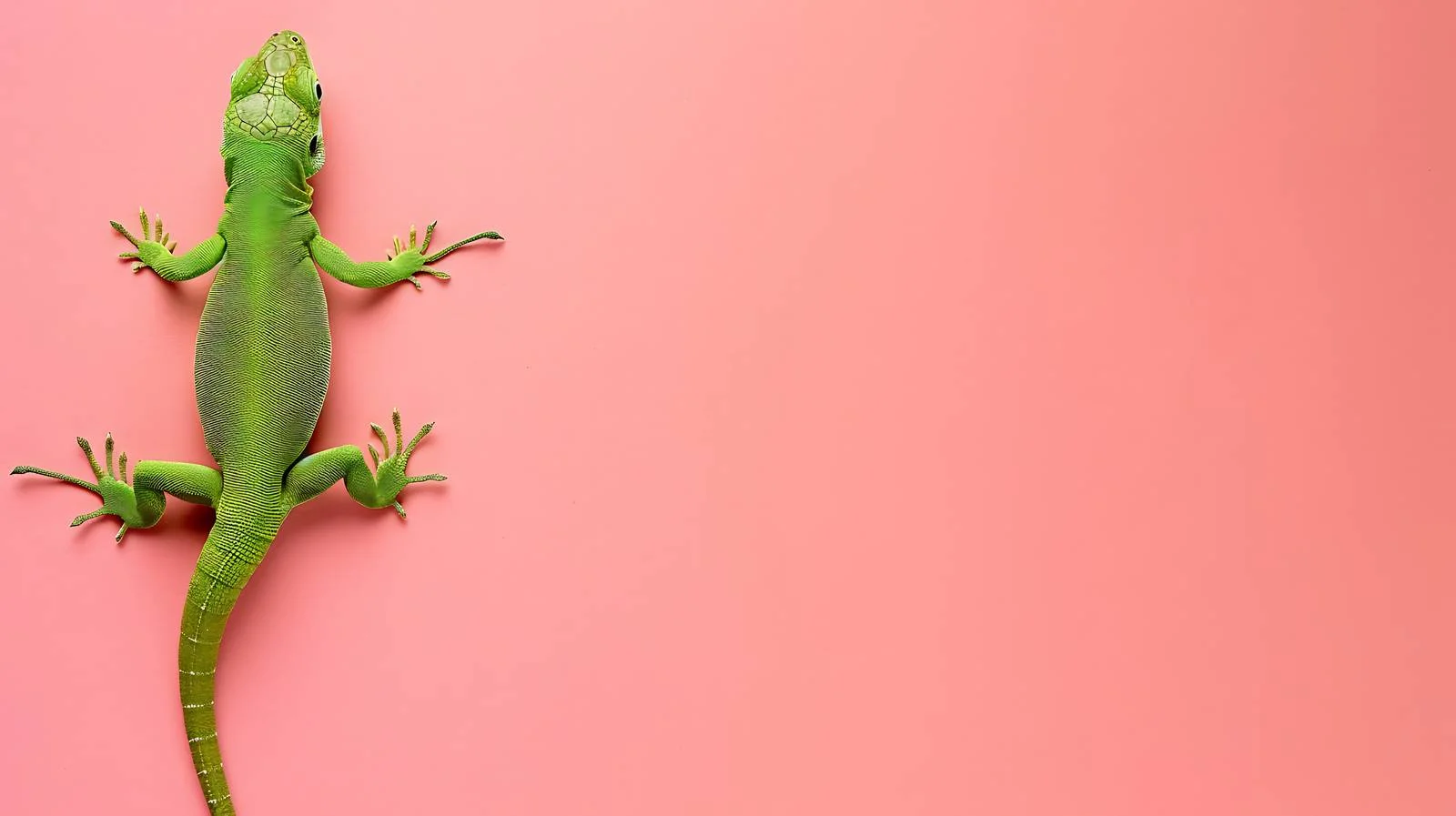 Vibrant Green Lizard Tail Toy — free download from Dotvec