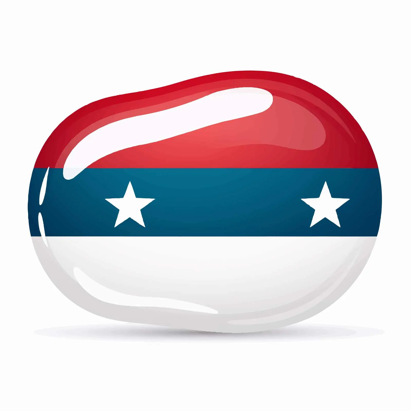 Colorful Talk Bubble with National Flag Colors – free talking image from Dotvec